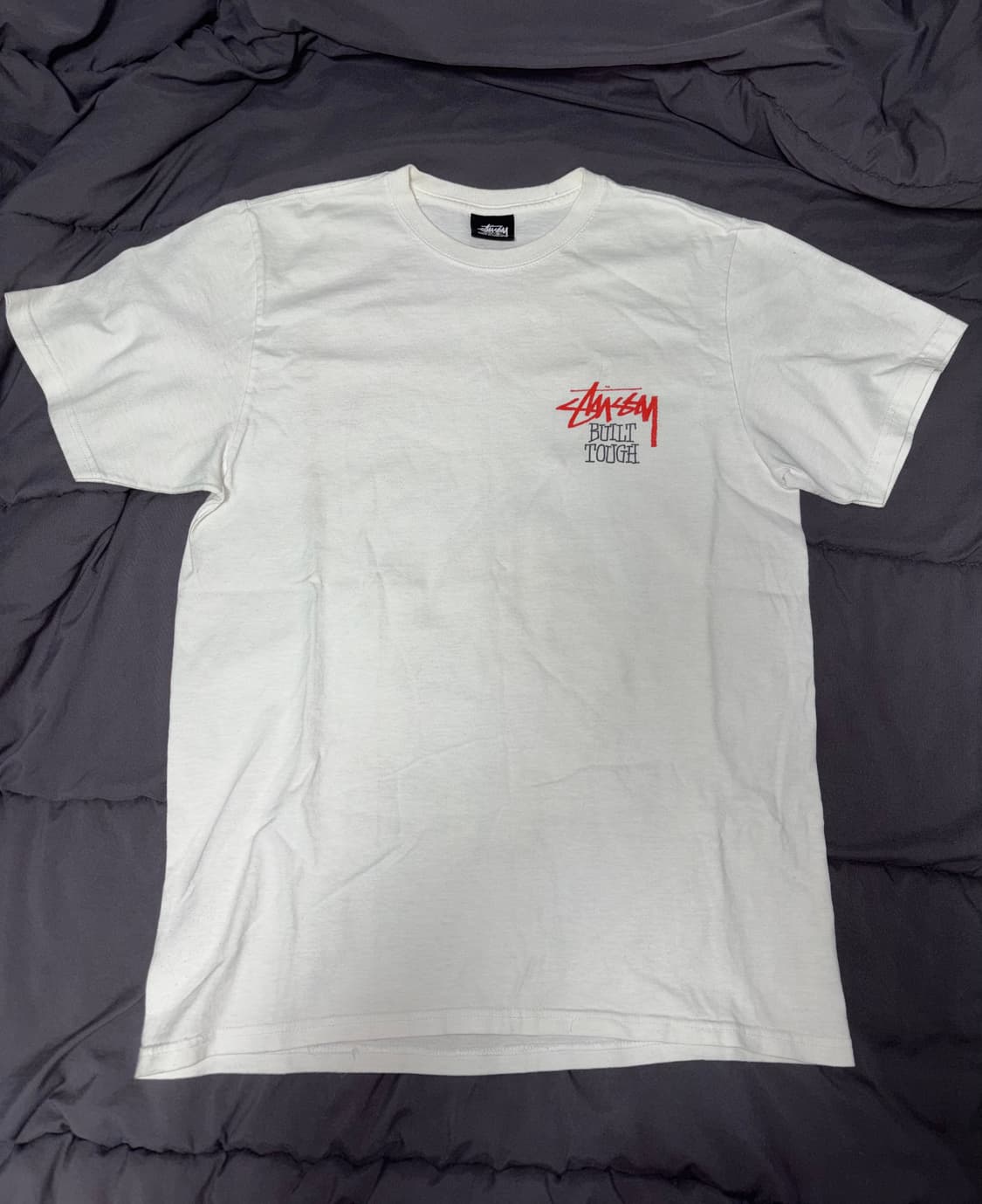 스투시 빌트 터프 티셔츠 화이트 상품이미지2