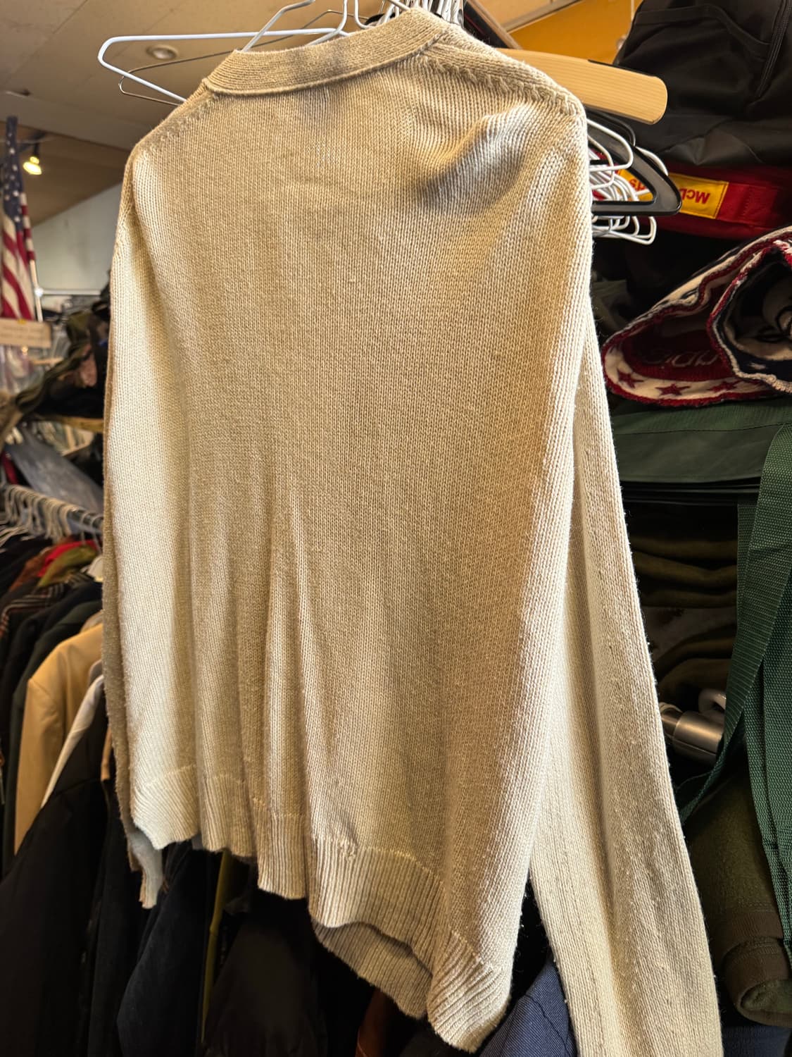 폴로 니트 가디건 m 상품이미지3