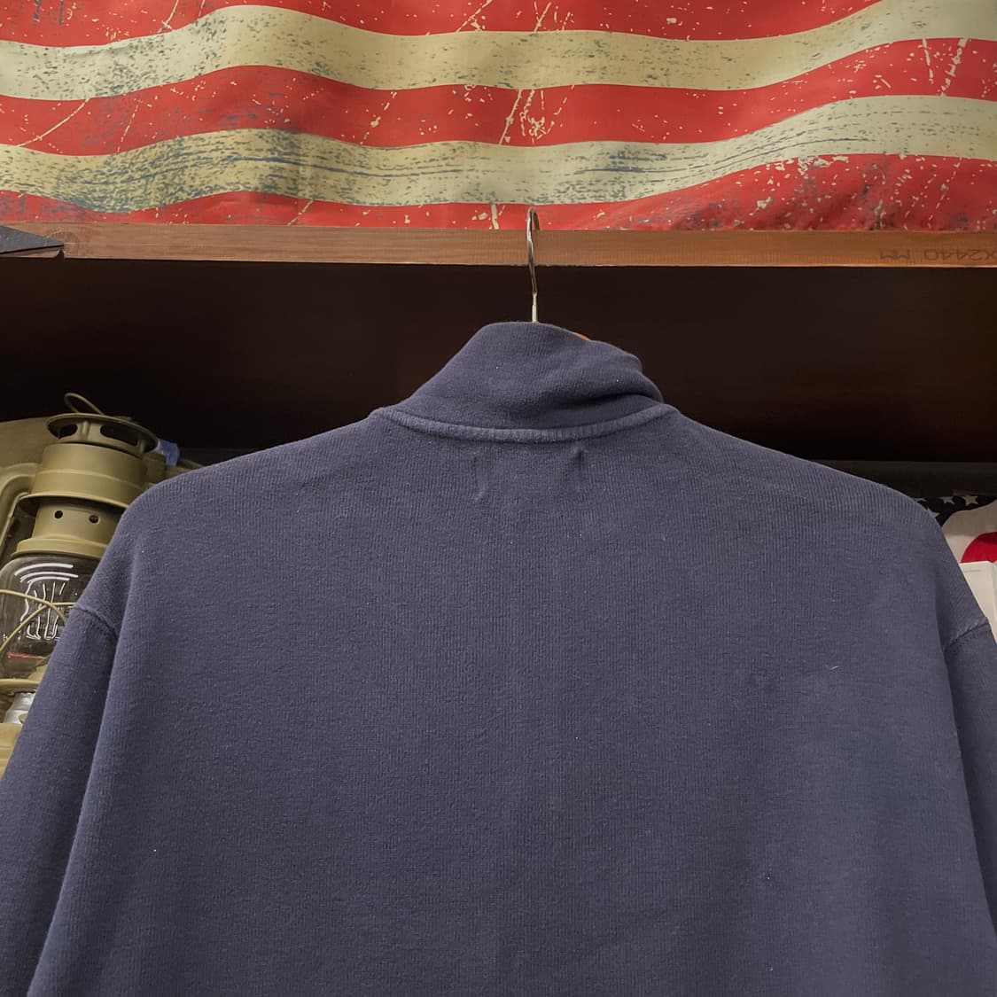 90s 폴로 랄프로렌 하프 집업 코튼 니트 스웨터 상품이미지4