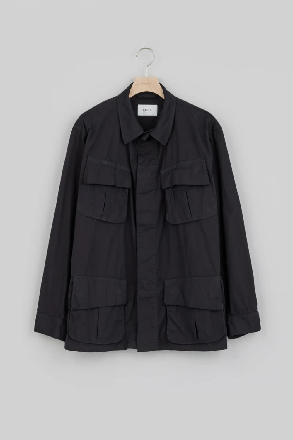 CIOTA 시오타 수빈 코튼 정글 퍼티그 자켓 블랙 5 상품이미지4