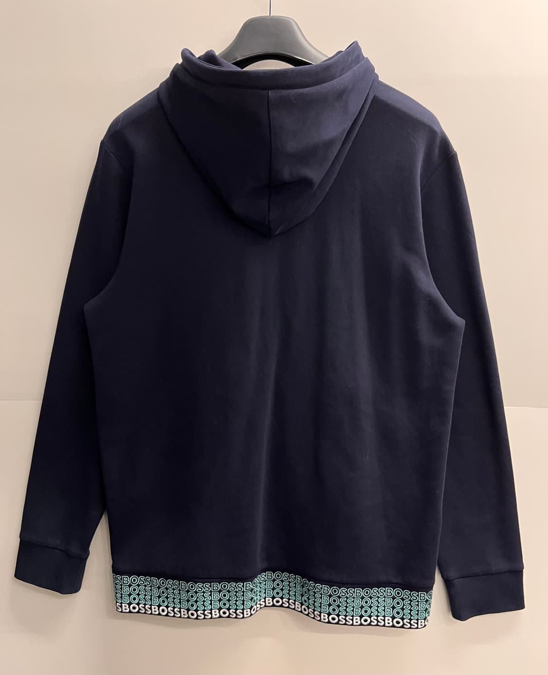 휴고보스 남성 네이비 후드 집업 XL 상품이미지3