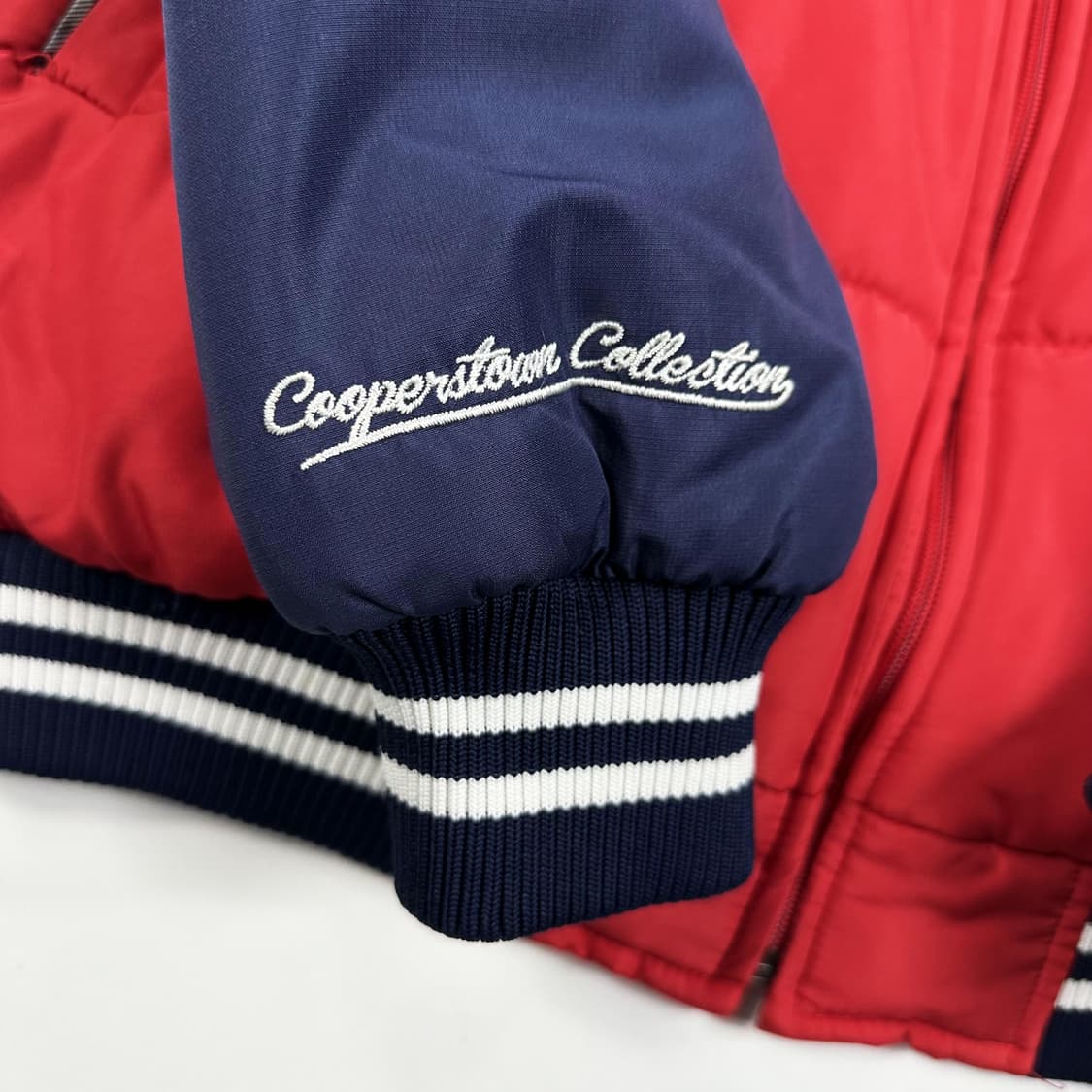 쿠퍼스타운 보스턴 레드삭스 베이스볼 점퍼 자켓 (XL) 상품이미지6