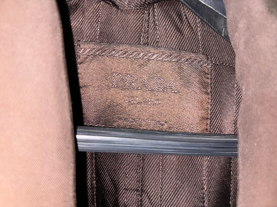 Prada 90's double breasted coat 상품이미지5
