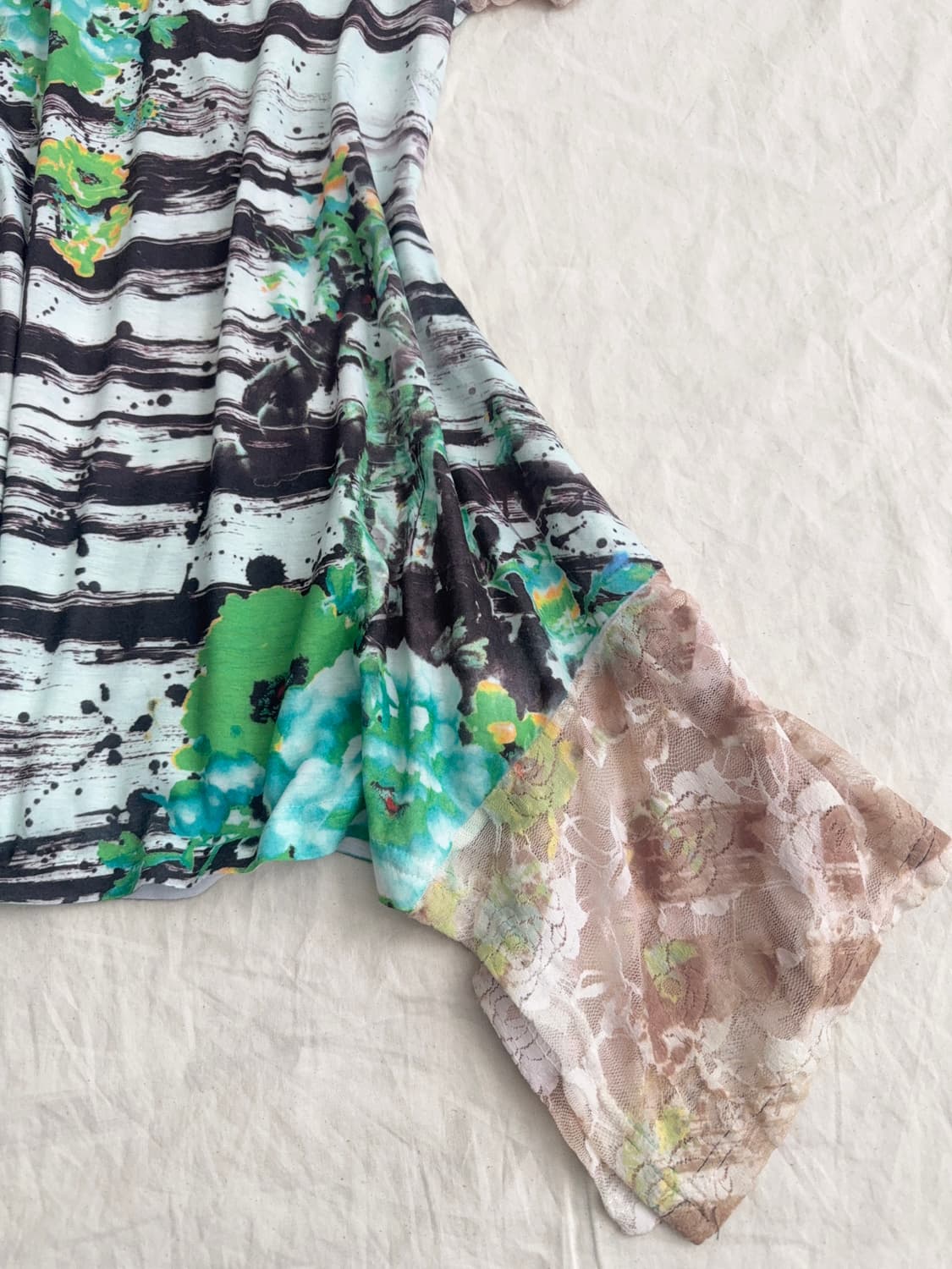 너드 페어리 오리엔탈 반팔 미니 원피스 상품이미지4