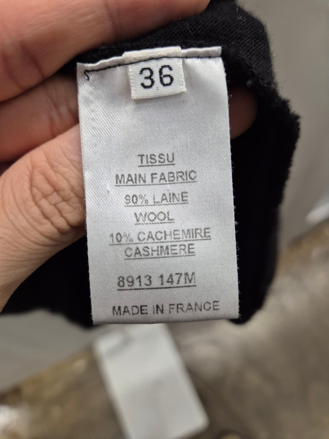 발망 캐시미어/울 혼방 니트 36사이즈 상품이미지4