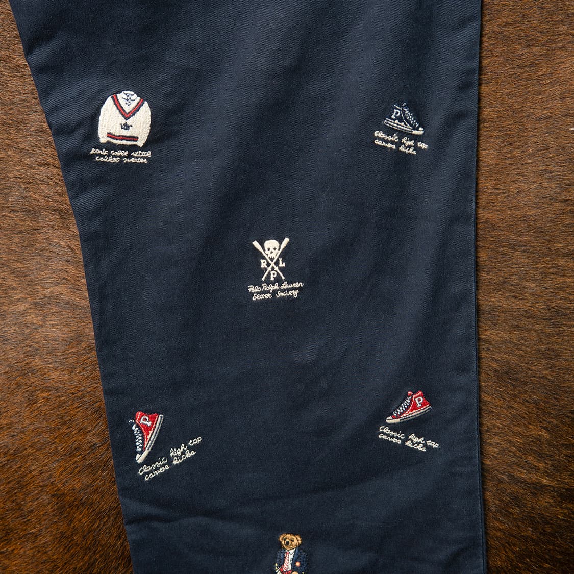 [33] 폴로 랄프로렌 멀티자수 스트레치 치노팬츠 네이비 미사용 신품  상품이미지6