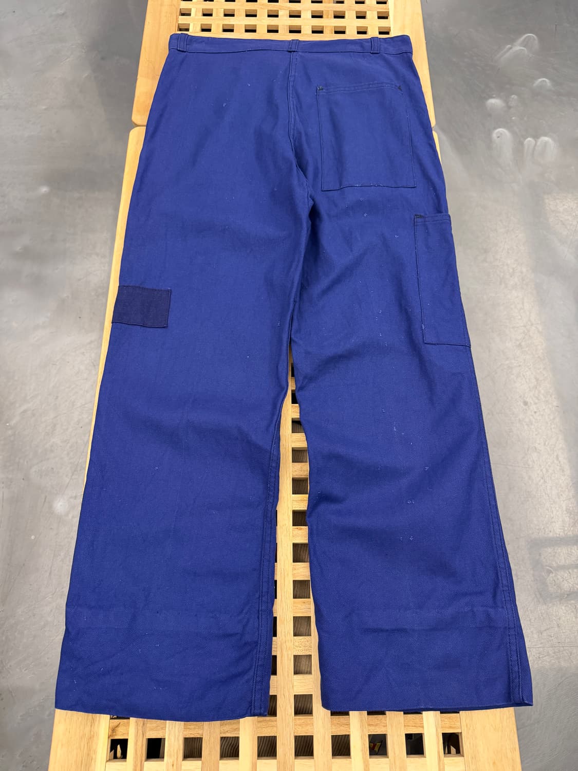 OLD VINTAGE WASHED NAVY FRENCH 프렌치워크팬츠 상품이미지2