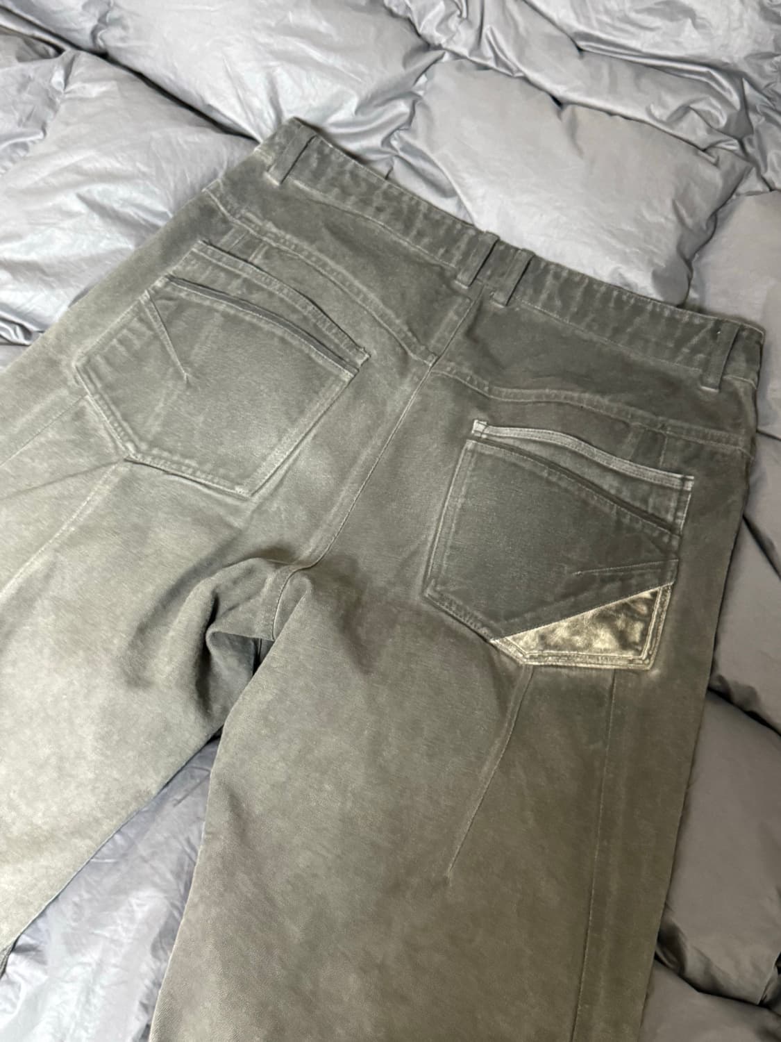 [XL] xlim 엑슬림 ep8 01 TROUSERS 워시드 블랙 상품이미지3