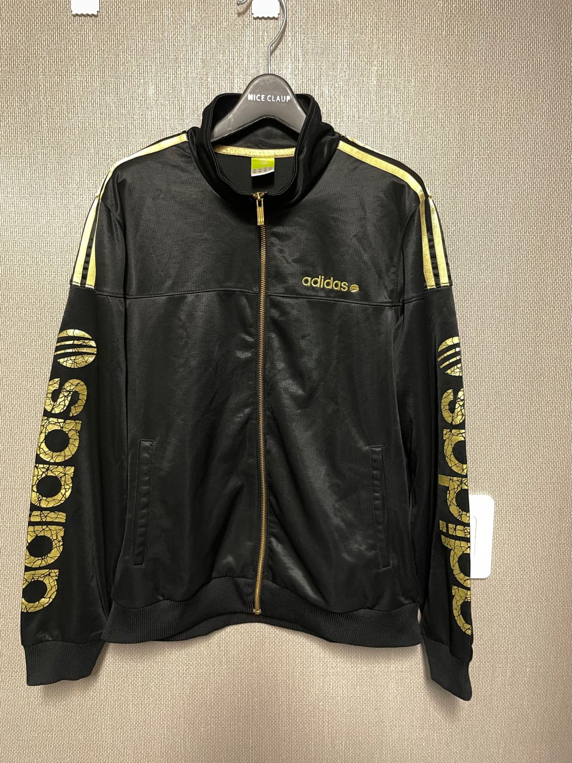 아디다스 글리터 프린팅 집업 상품이미지3