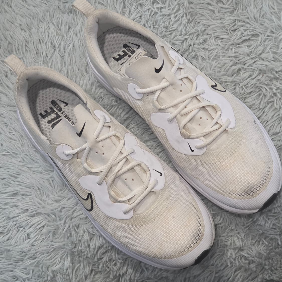 2q-18:나이키 아이콘 클래시 화이트 러닝 스니커즈 (250mm) 상품이미지5