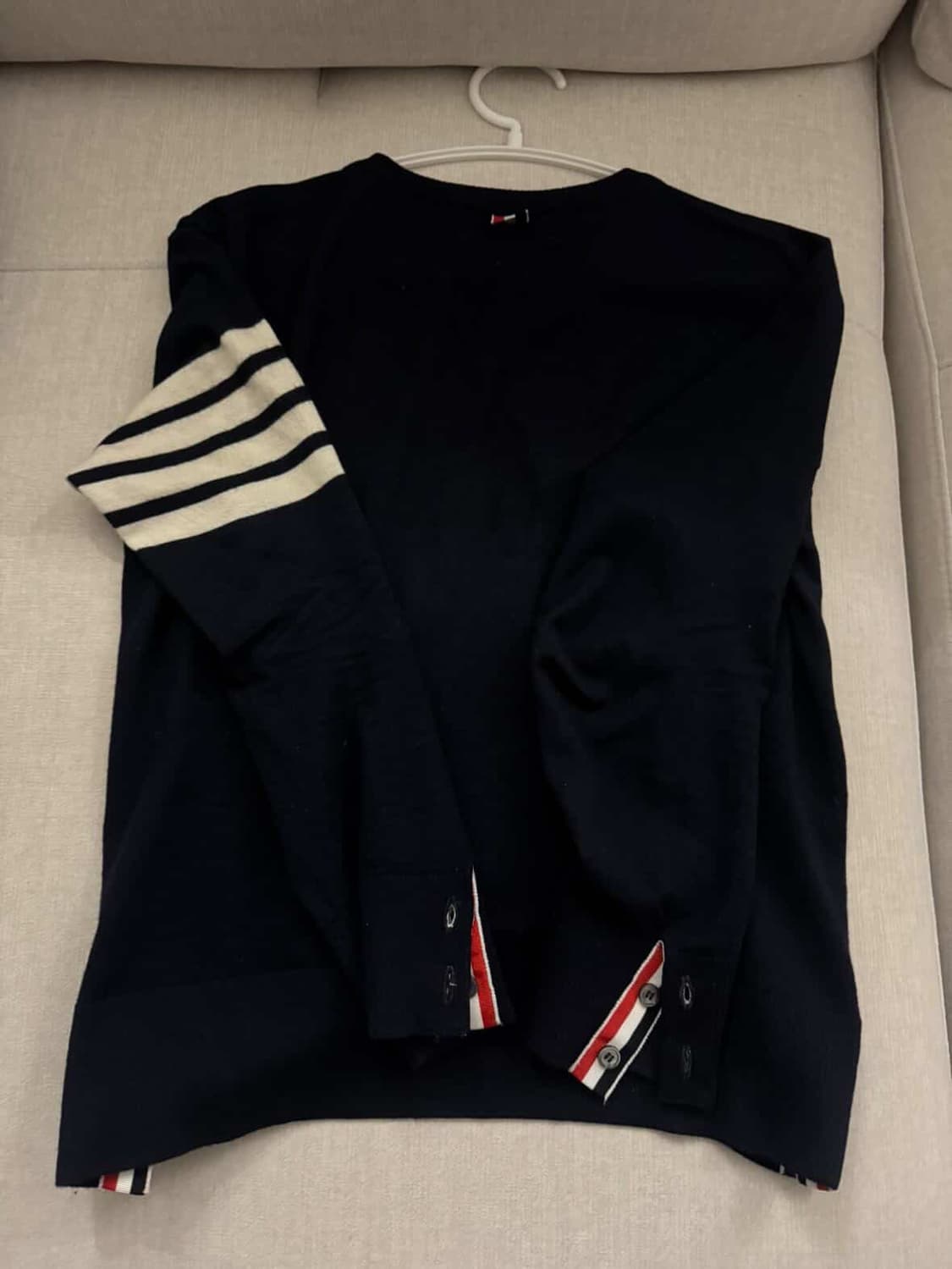 S급 톰브라운 메리노 울 니트 급처  상품이미지2