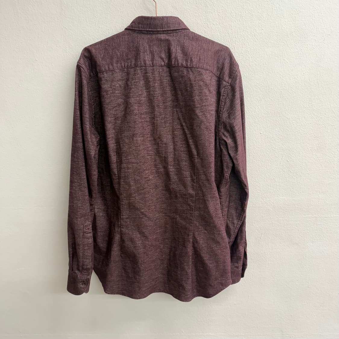 슬로웨어 made 이탈리아 코튼 글랜셔츠 (42) 상품이미지5