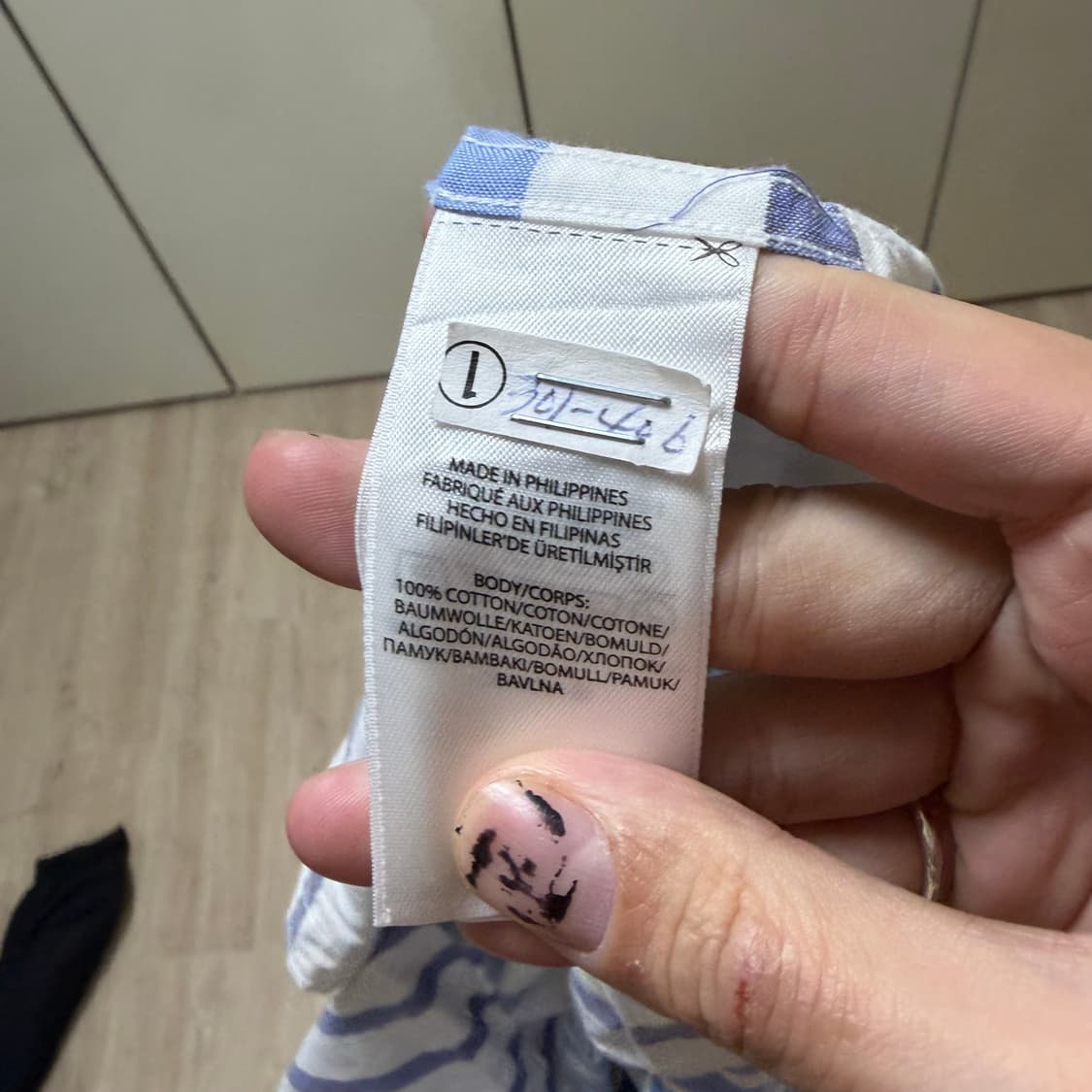 폴로 랄프로렌 남성 스트라이프 셔츠 XL/105  상품이미지6