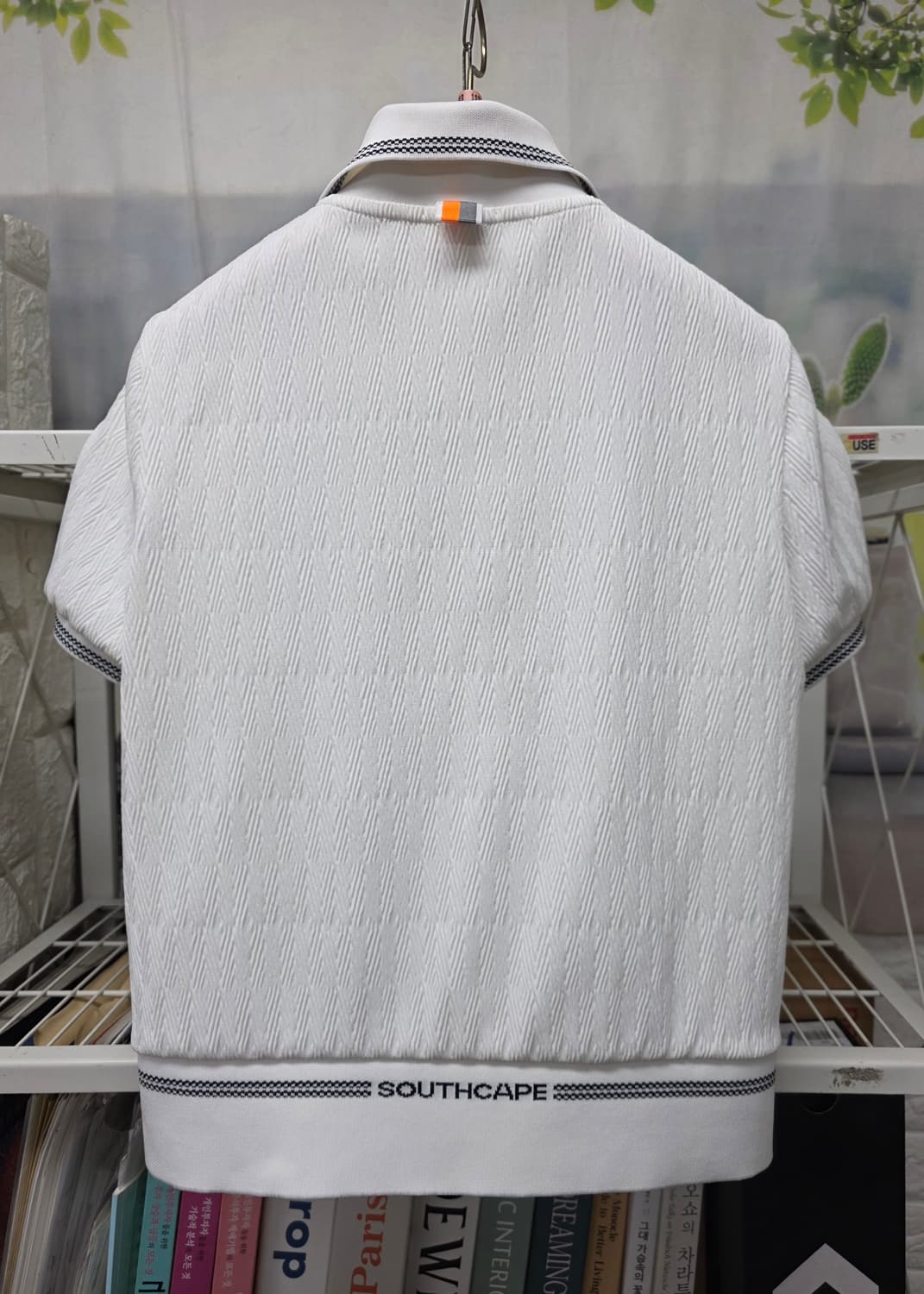 사우스케이프 여성 골프반팔티 S 55 카라 니트반팔티 WM62 상품이미지4