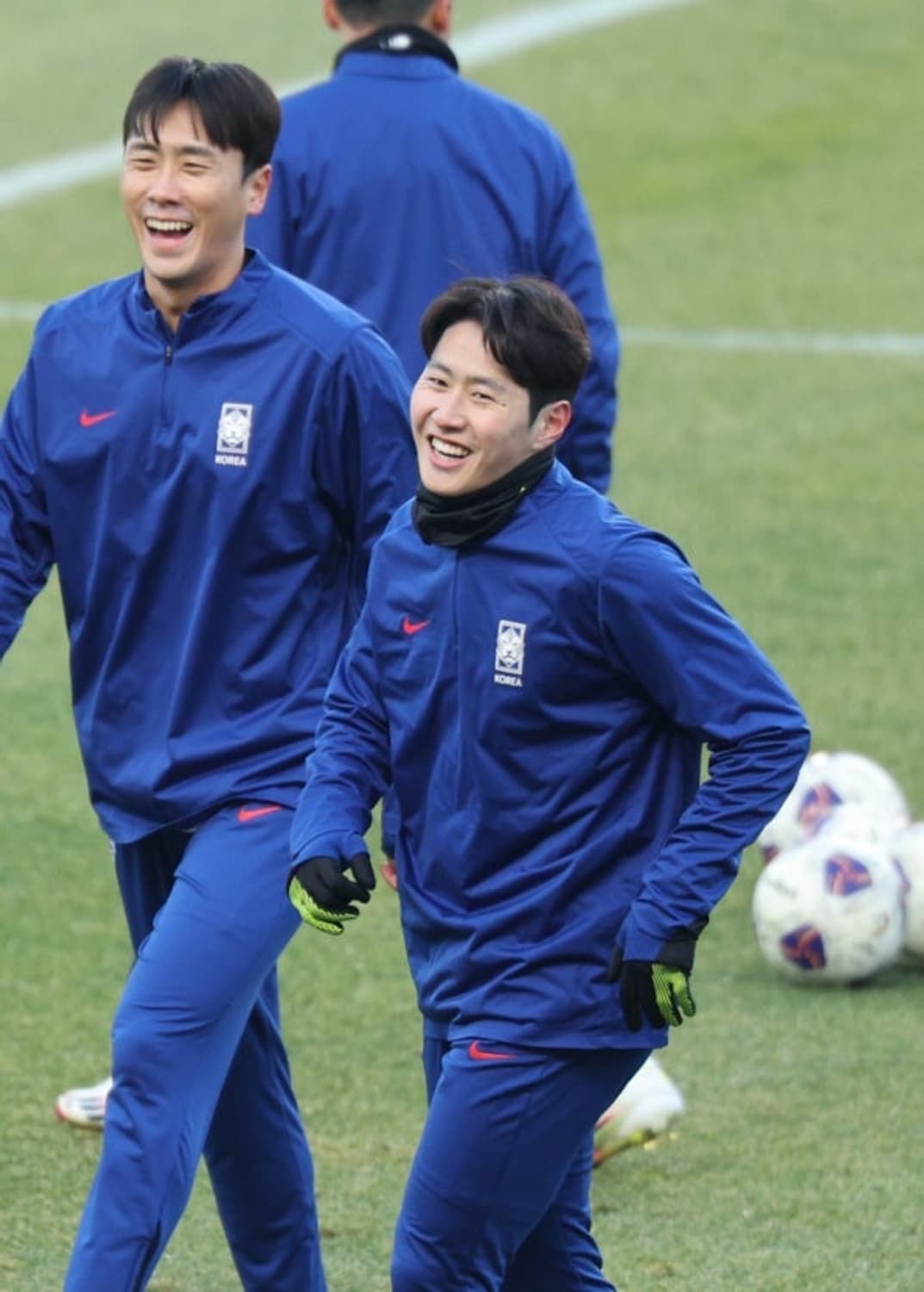 나이키 국대 선수지급용 축구 대표팀 트레이닝 스트라이크 탑 상품이미지1