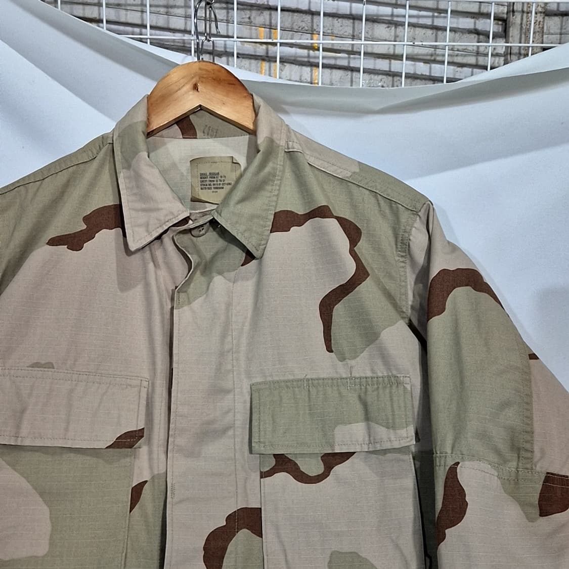 오리지널 데저트카모 BDU 자켓 상품이미지2