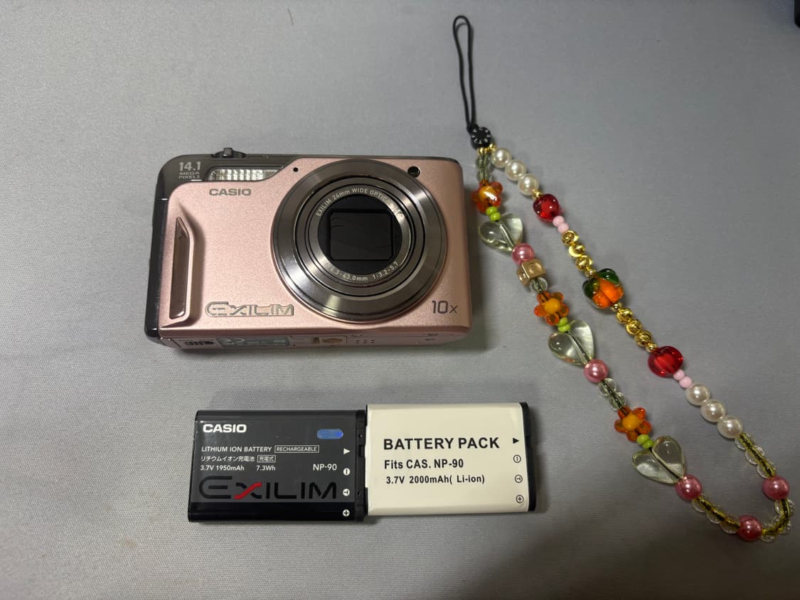 (츄 핑크디카)카시오 Exilim 엑슬림 ex-h15 디지털 카메라 디카 상품이미지1