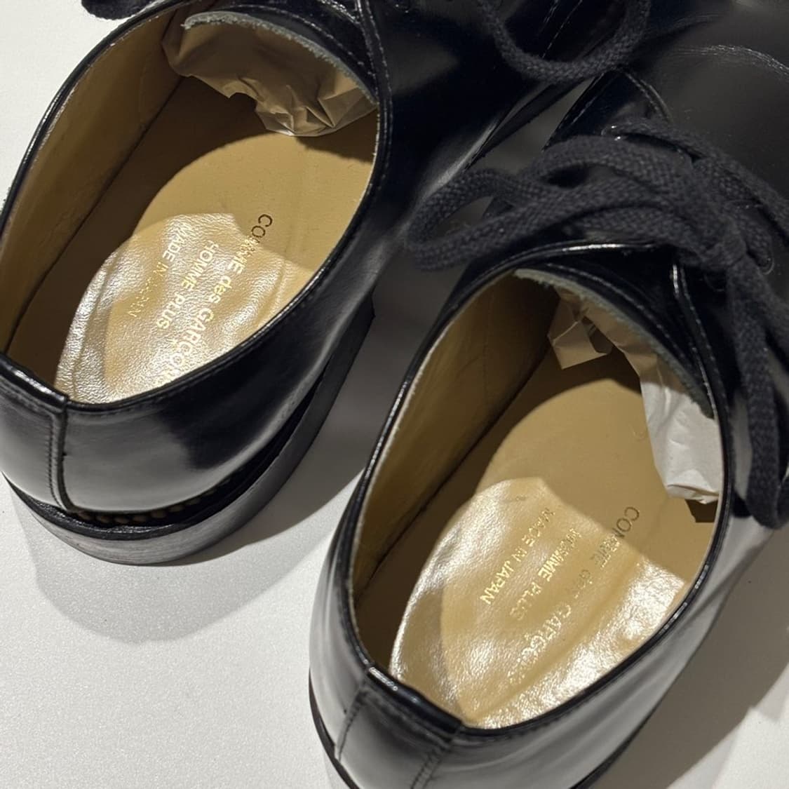 260) 꼼데가르송 옴므 플러스 아일렛 더비 상품이미지6