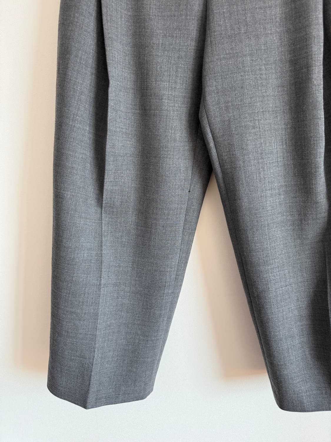 파사드패턴(FACADE PATTERN) 턱 와일드 슬렉스(울블렌드 마크) 상품이미지3