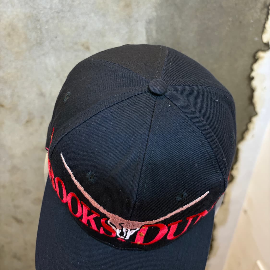 90s USA 빈티지 밴드 브룩스 앤 던 트러커 볼캡 모자 밴드티 상품이미지6