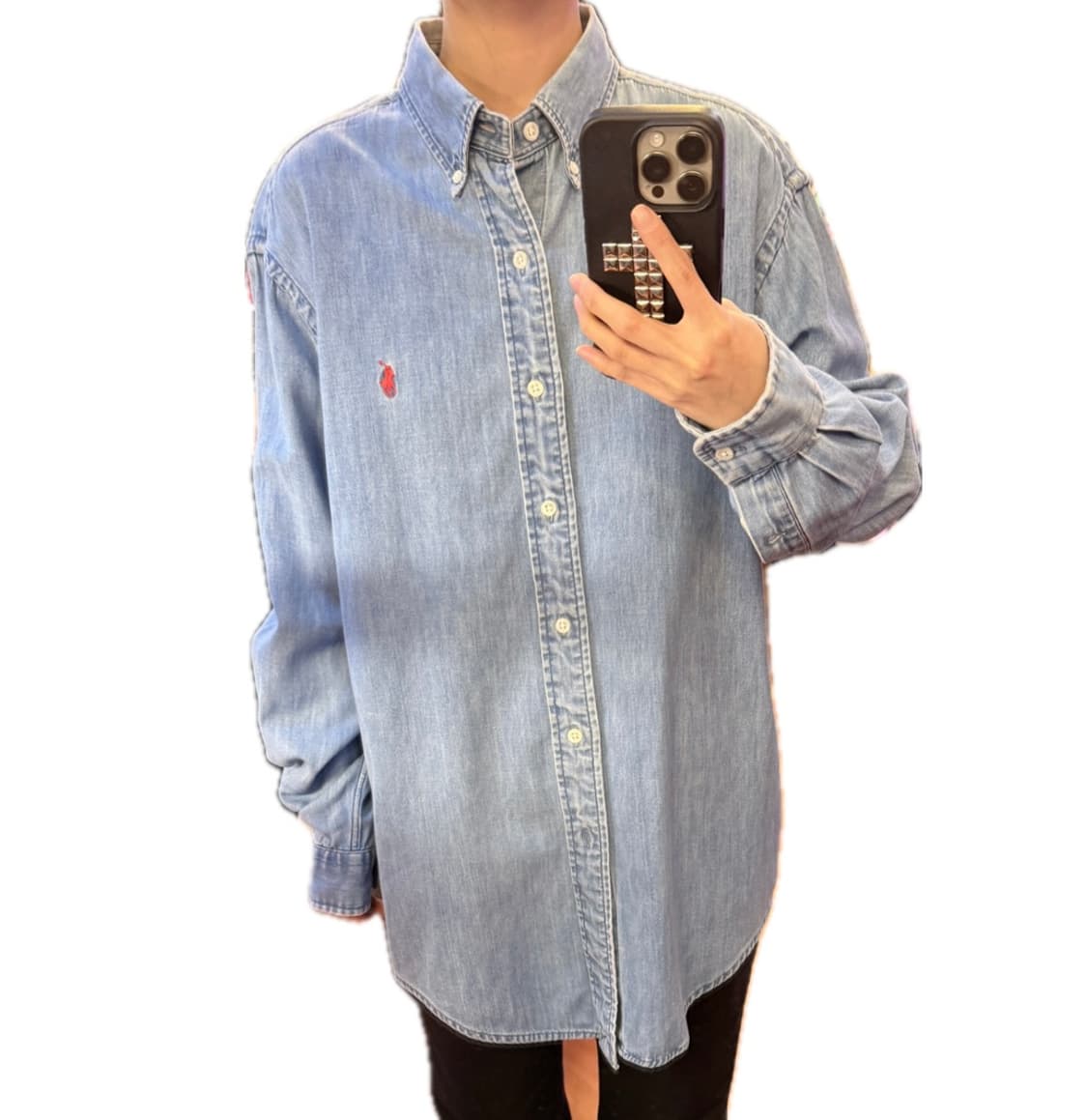 폴로 랄프로렌 청 셔츠 상품이미지3