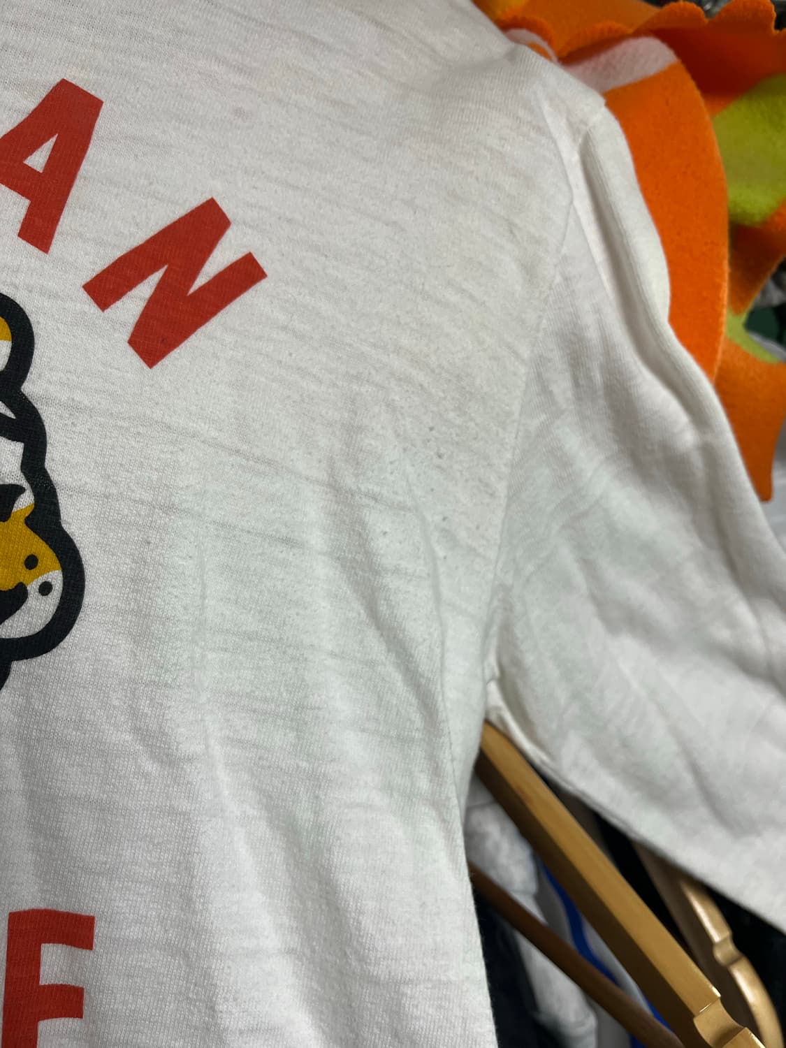 휴먼메이드 그래픽 롱슬리브 티셔츠 화이트 상품이미지4