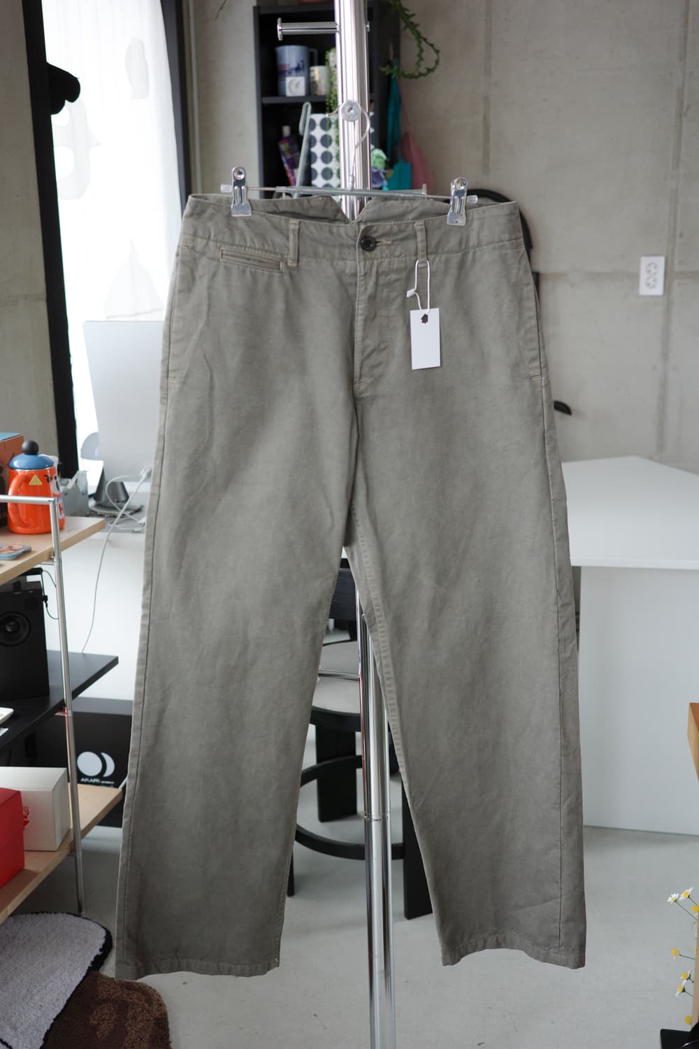 Outil 우티 신치백 워크 팬츠 상품이미지1