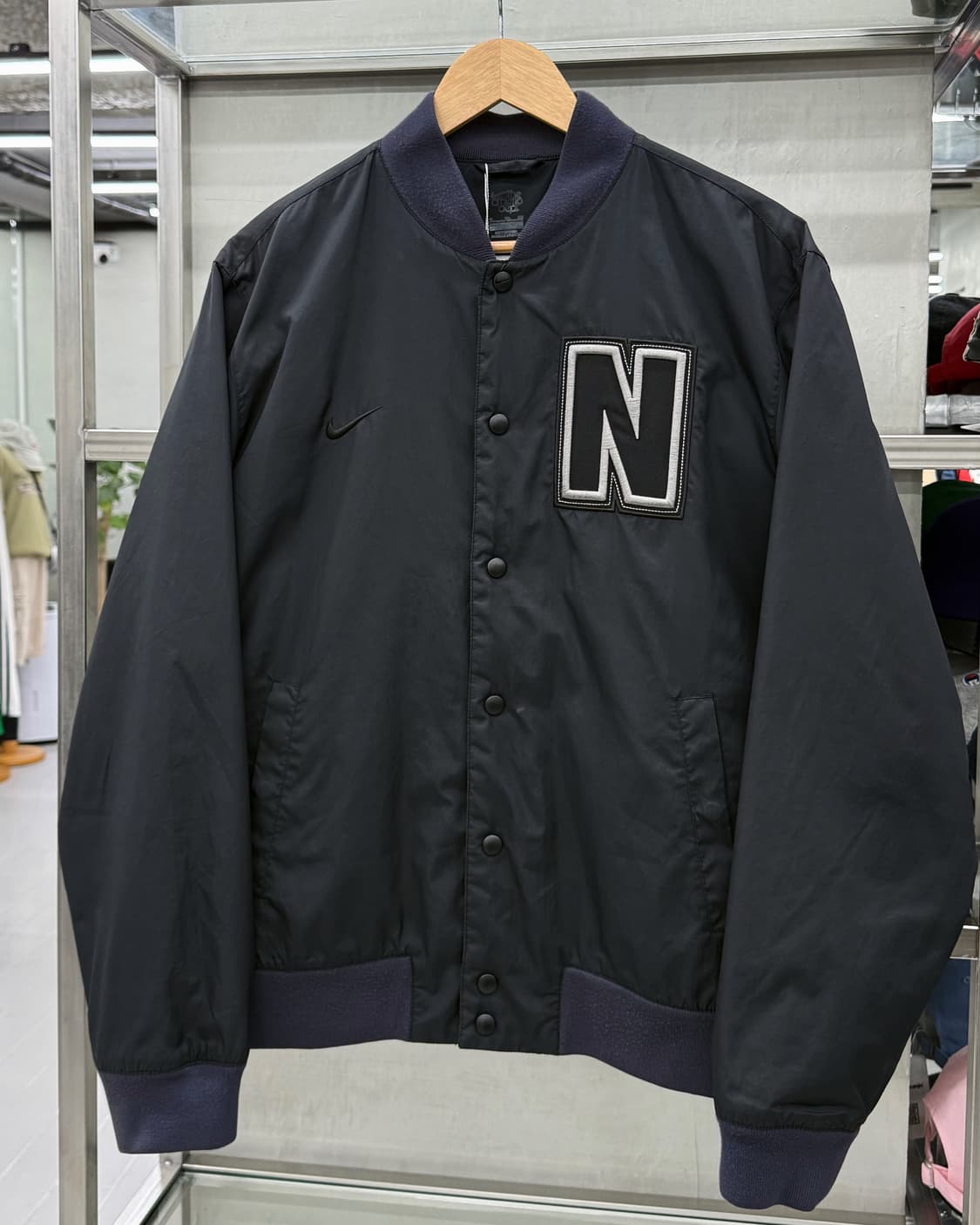 나이키 00s 스우시 N로고 나일론쉘 스타디움 자켓 상품이미지2