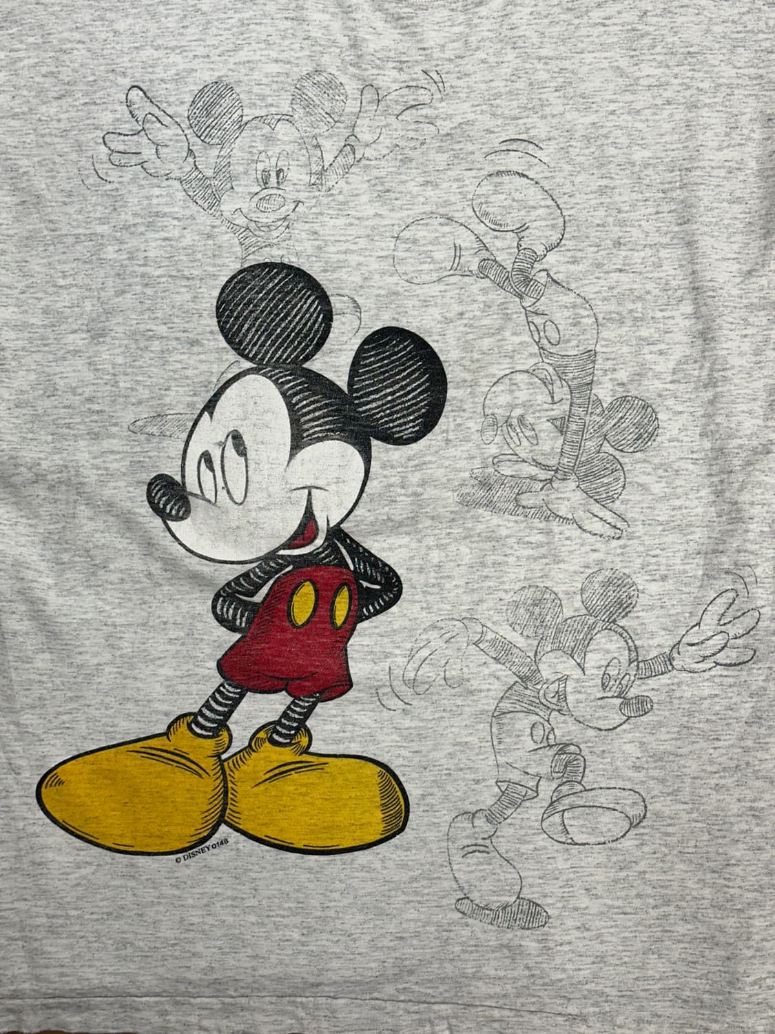 90s 미키마우스 티셔츠 L 상품이미지3