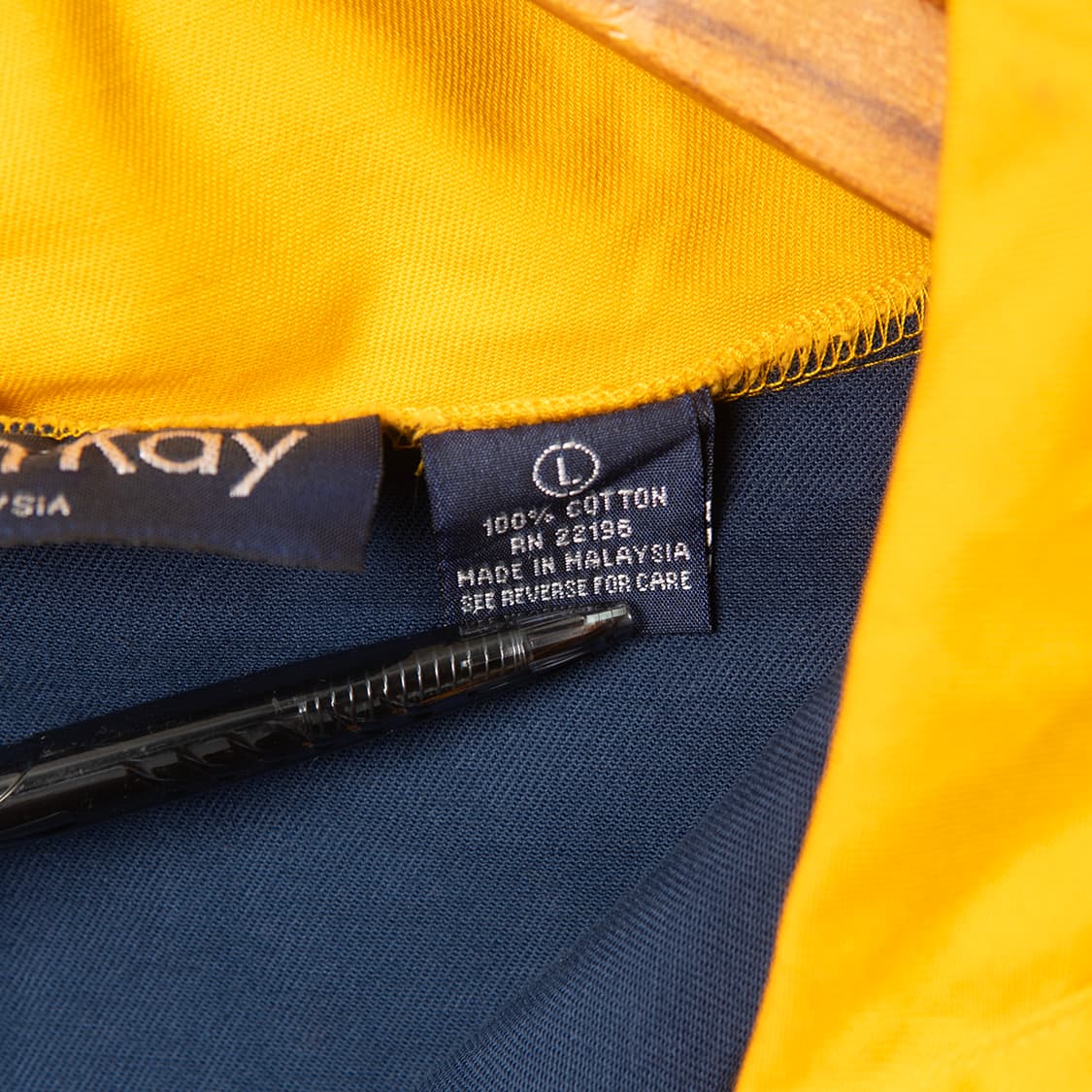 [105] 80s~ Herman Kay 컬러블럭 후디드 자켓 데드스탁  상품이미지8