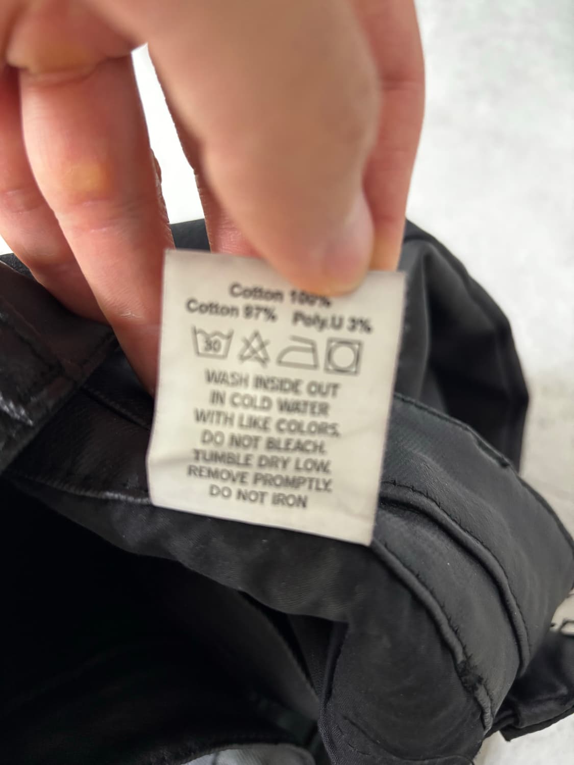 코팅진 슬림핏 30사이즈 상품이미지6