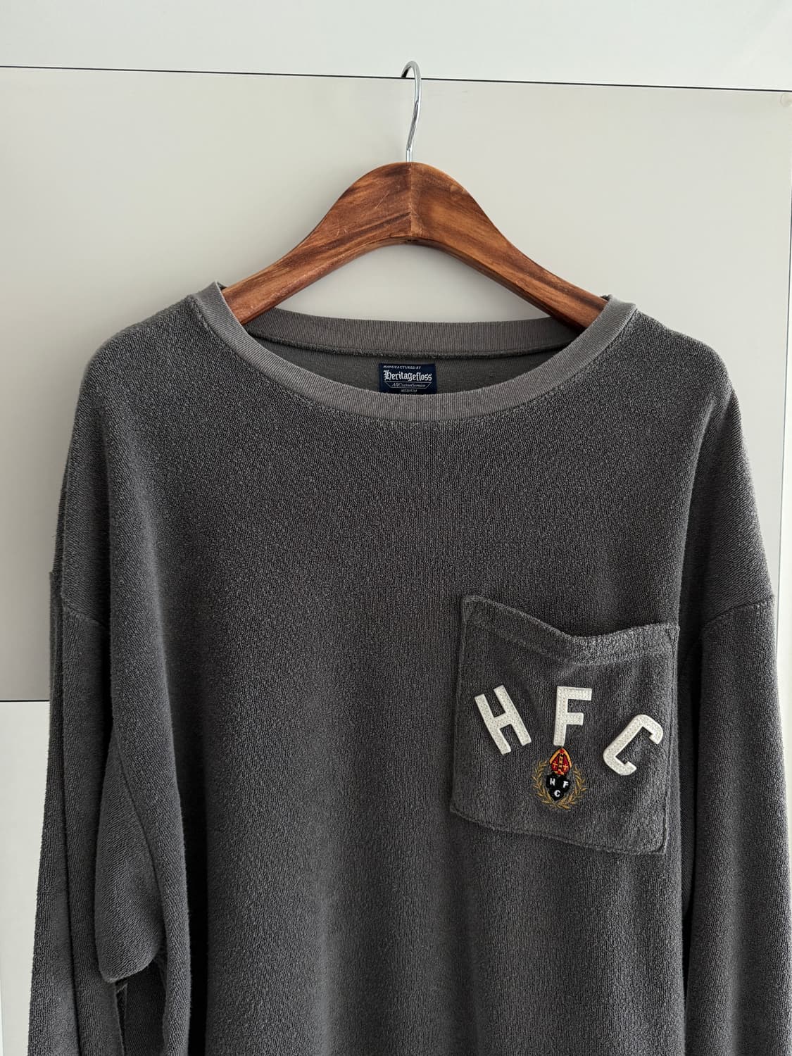 헤리티지플로스 타월 크루넥 상품이미지1