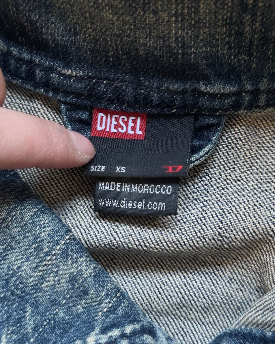 [Diesel] Lace-up Denim Jacket 상품이미지8