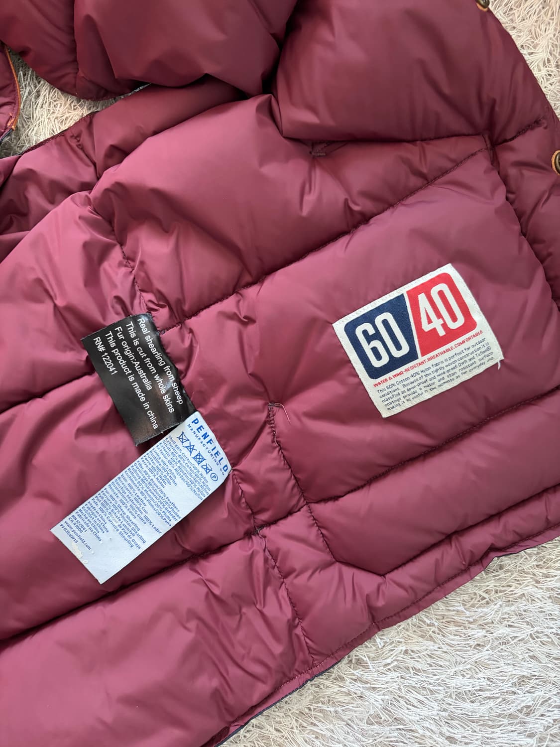 펜필드 USA 락울 패딩 베스트 상품이미지6