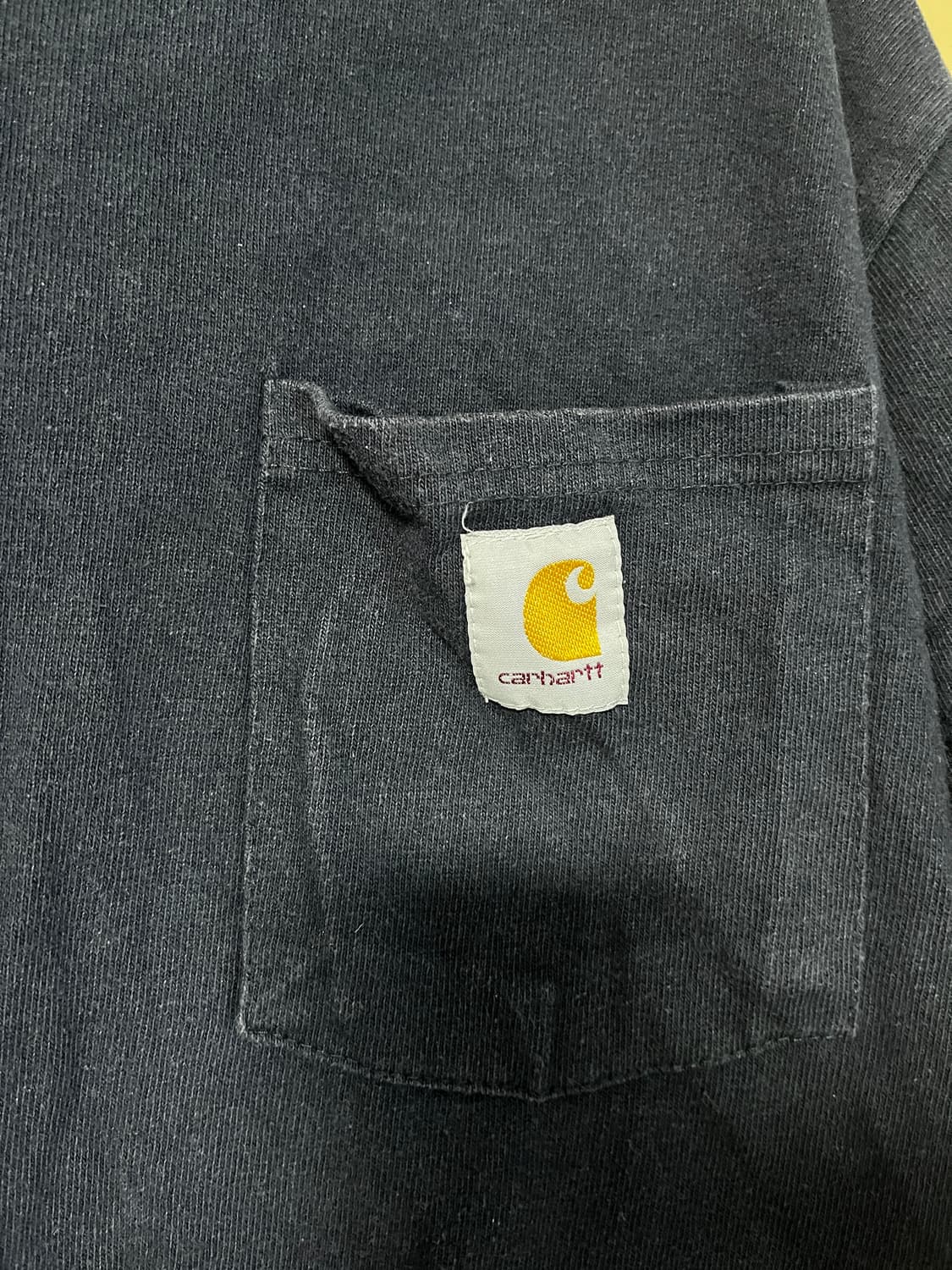 칼하트 포켓 반팔티 네이비 상품이미지4