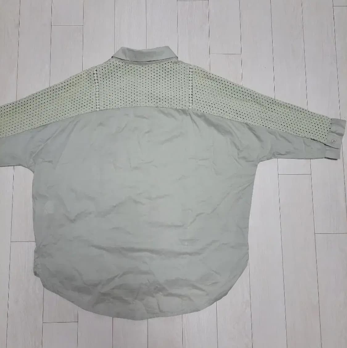 급처새상품!SOUP숲 여성스런 7부 블라우스 레니본st오즈세컨st샤틴st 상품이미지3