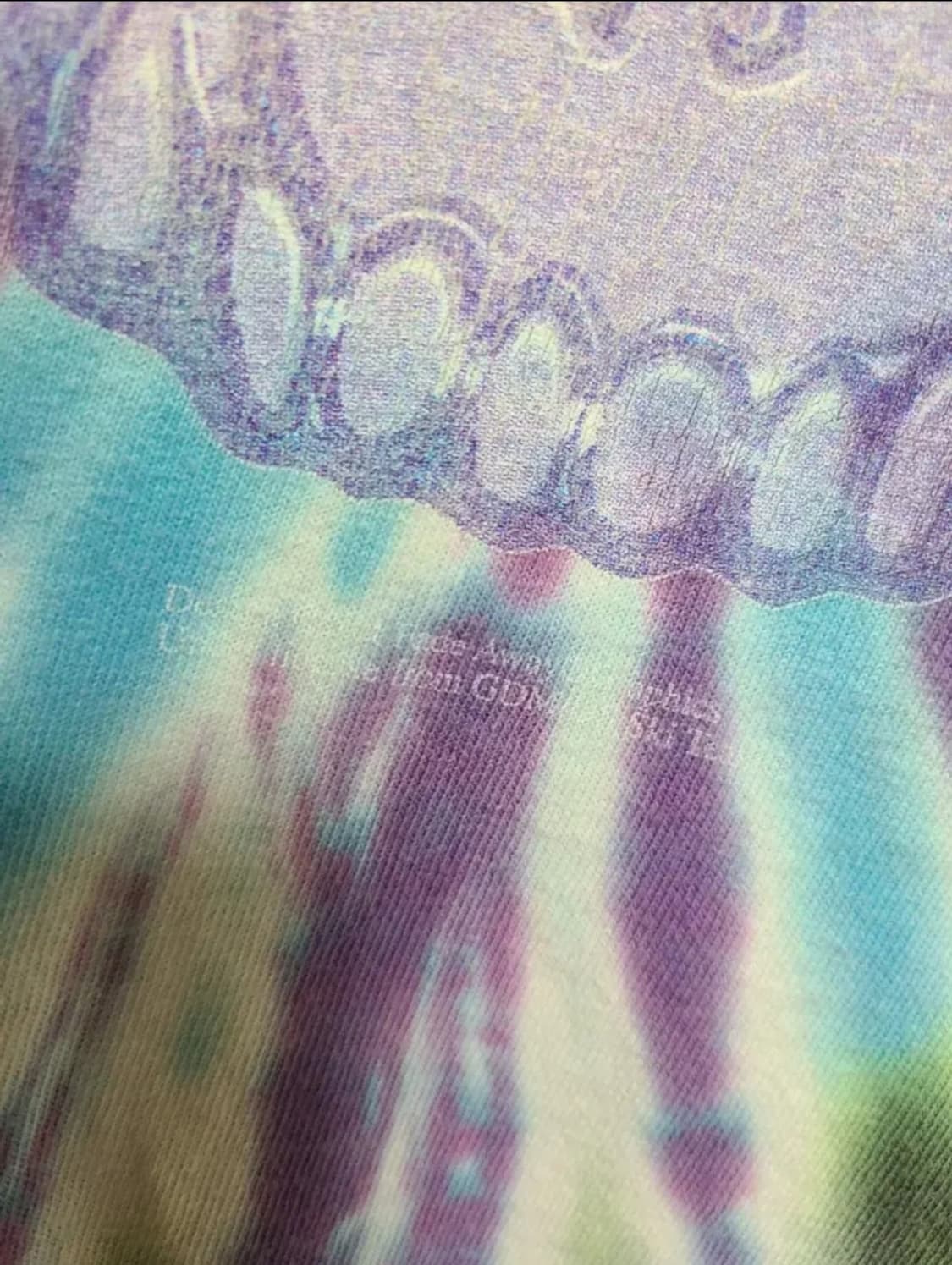 90년대 US SKI TEAM x 그레이트풀데드 타이다이 상품이미지6