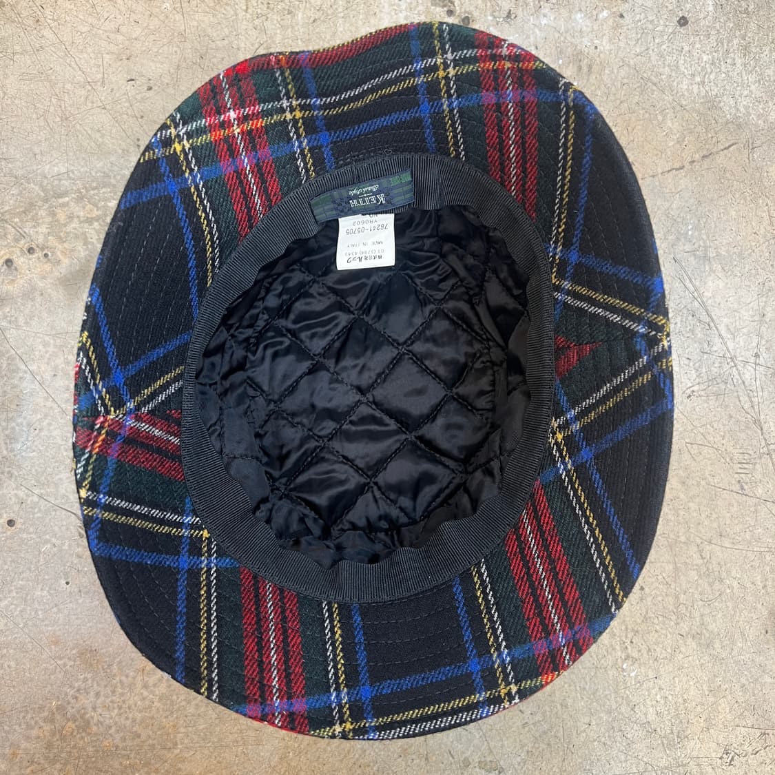 Keith 체크 울 버킷햇 상품이미지4