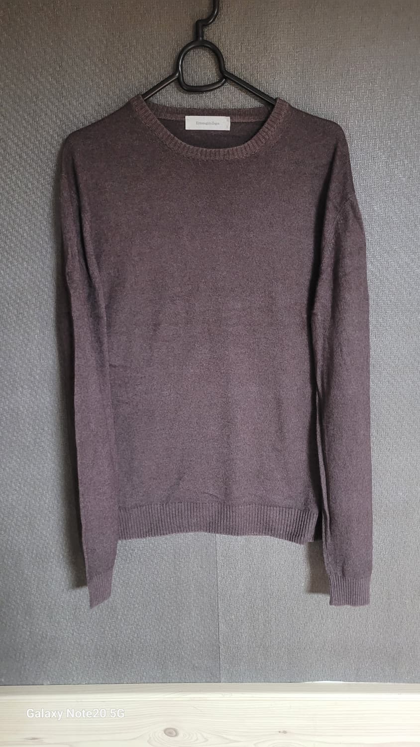 에르메네질도 제냐 케시미어 니트 상품이미지1