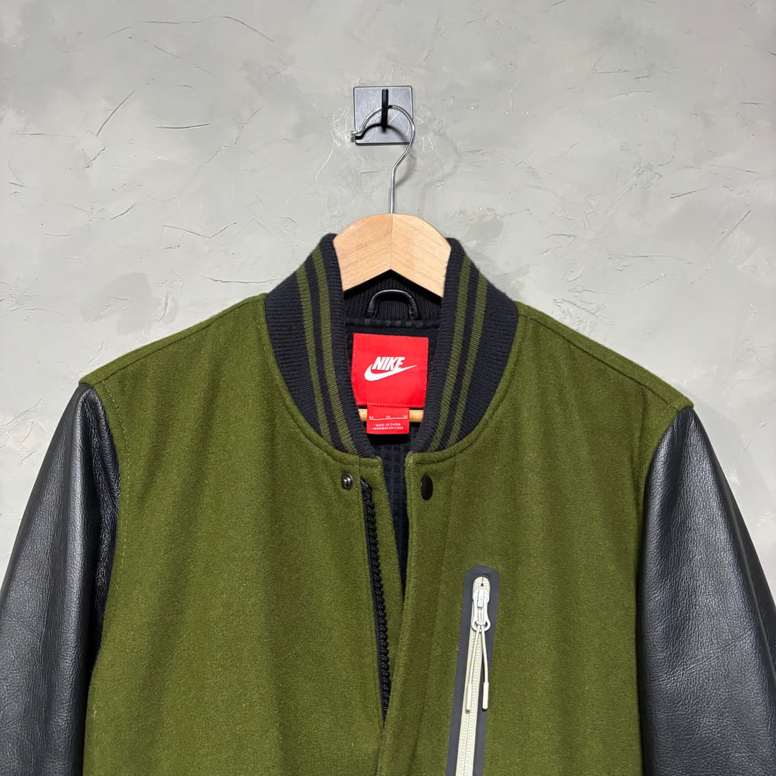 나이키 nsw 디스트로이어 레더 자켓 상품이미지2