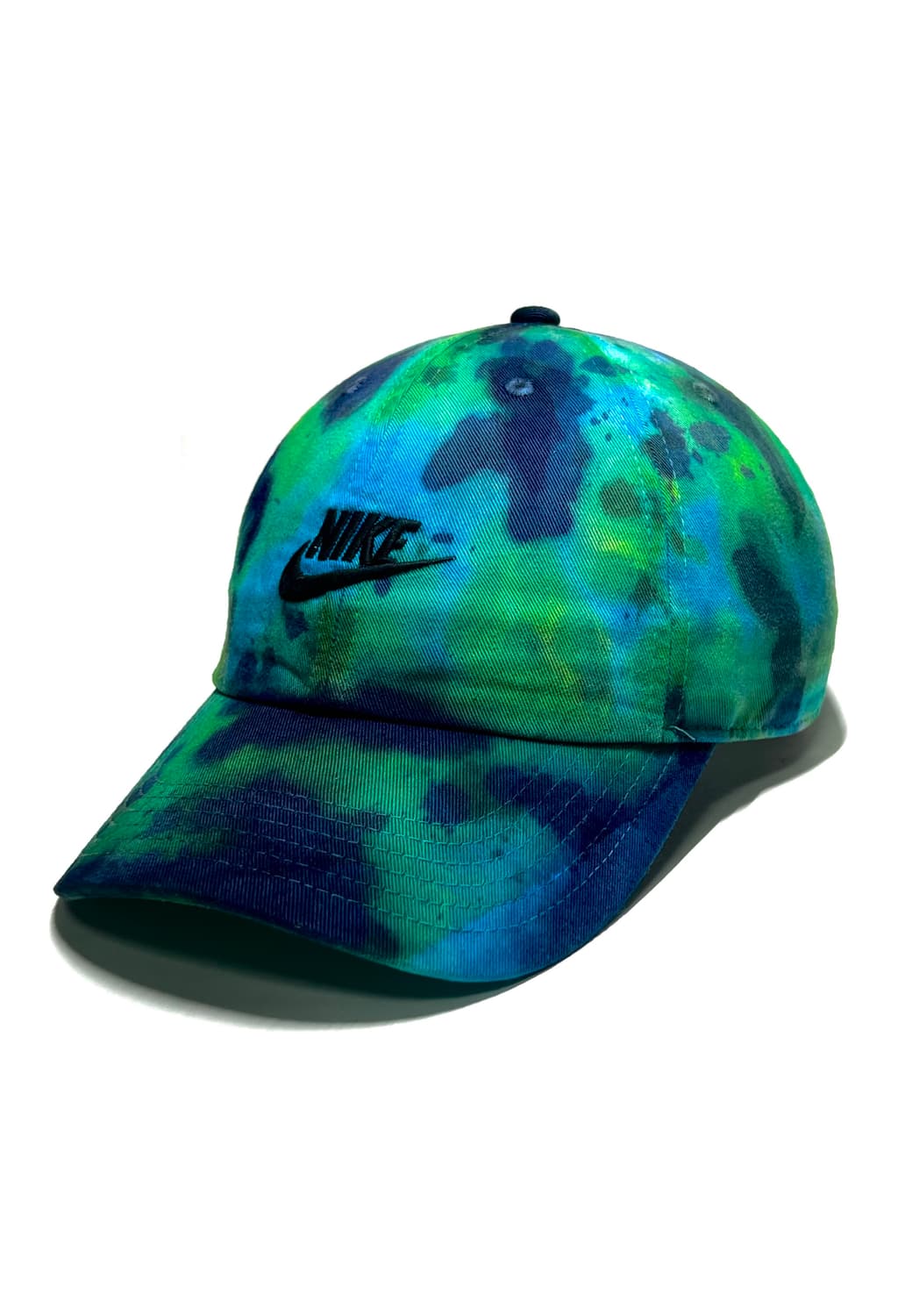 나이키 초레어 빈티지 커스텀 녹색/블루 지구 그린플래닛 볼캡 모자 여행 상품이미지1