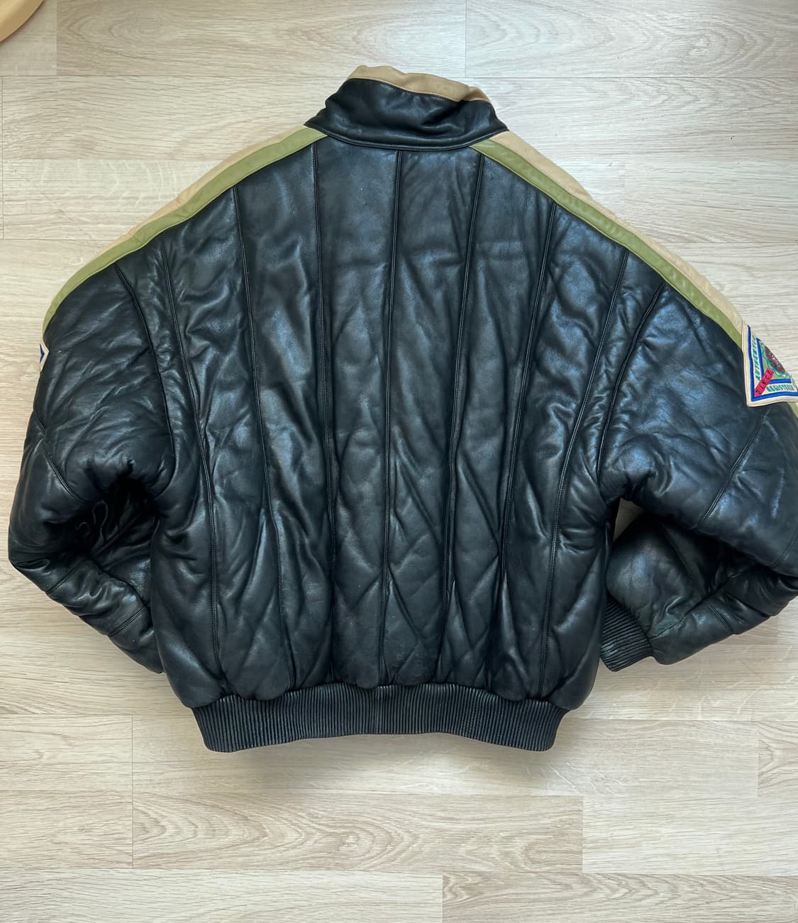 90‘s Pelle pelle 가죽패딩, 가죽자켓 (레어) 상품이미지2