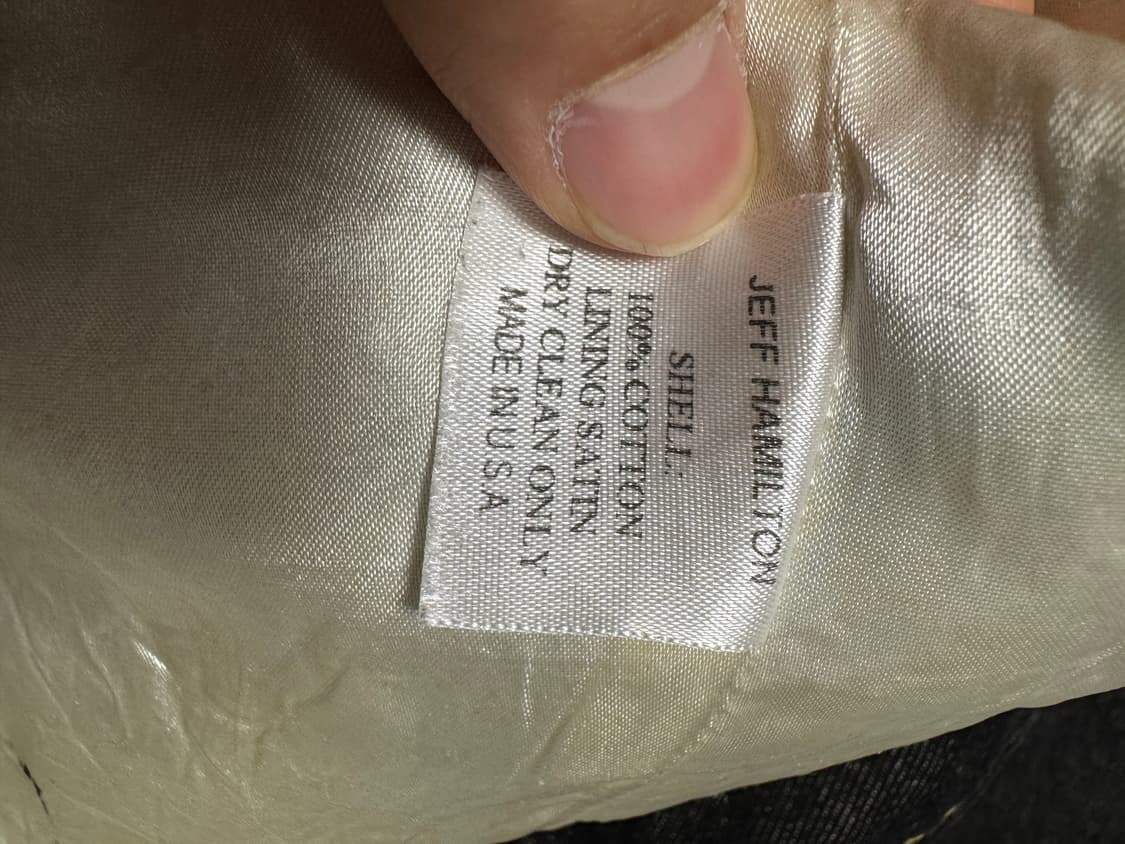 [3XL/USA] 제프 해밀턴(Jeff Hamilton) 데님 레이싱자켓 상품이미지4