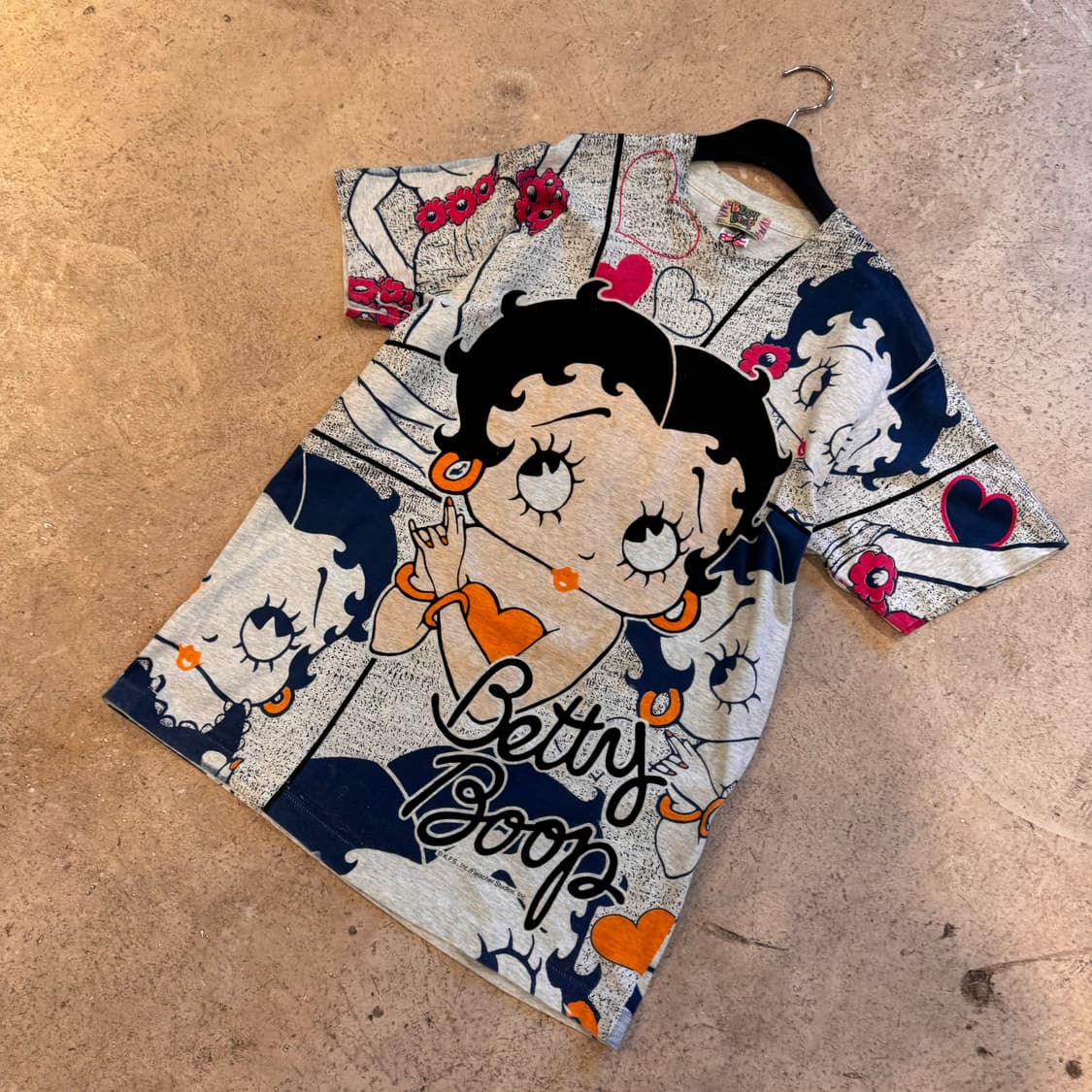 BETTY BOOP late 90s~early 00s 정식라이센스 반팔 상품이미지2