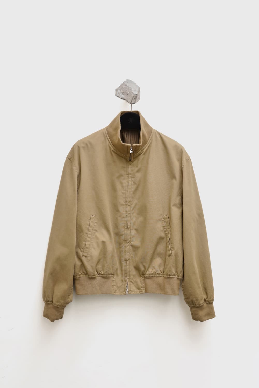 (L) 유스 워시드 코튼 트랙 자켓 베이지 상품이미지1