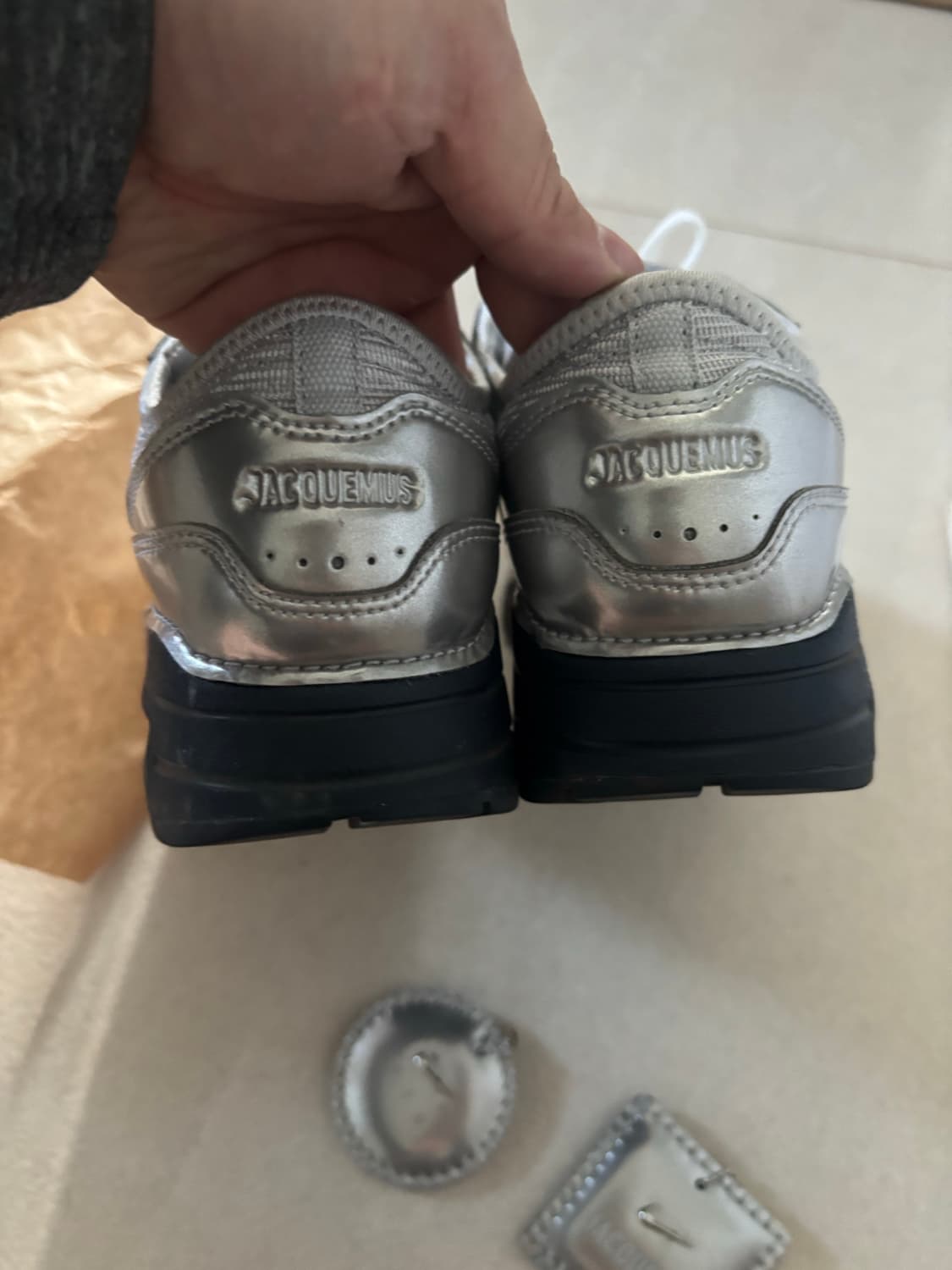 [260] 나이키 자크뮈스 에어맥스 실버 미드나잇 네이비 상품이미지10