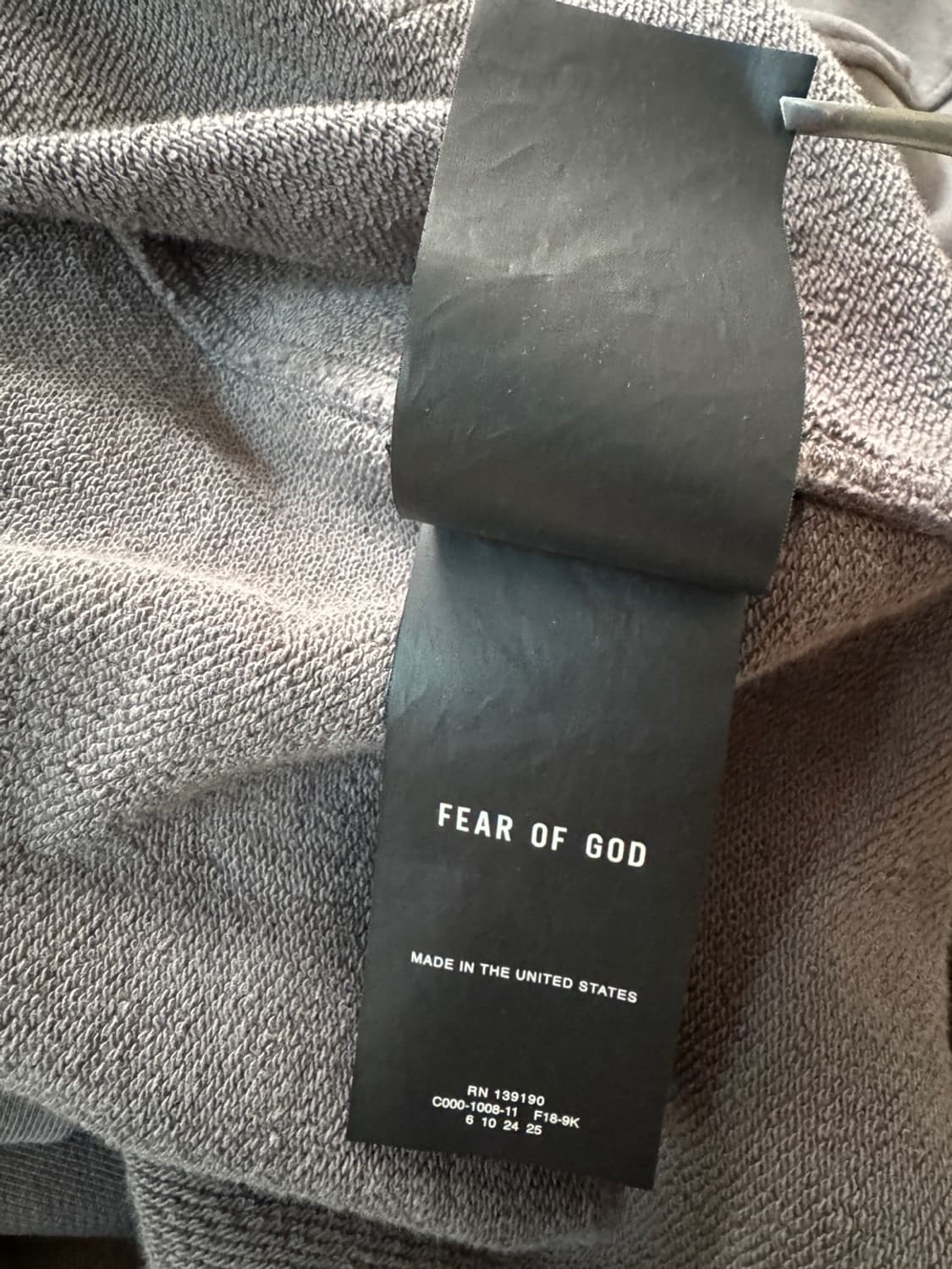 피어오브갓 6th 에브리데이 헨리 후드 빈티지 그레이 8th 이터널  상품이미지10