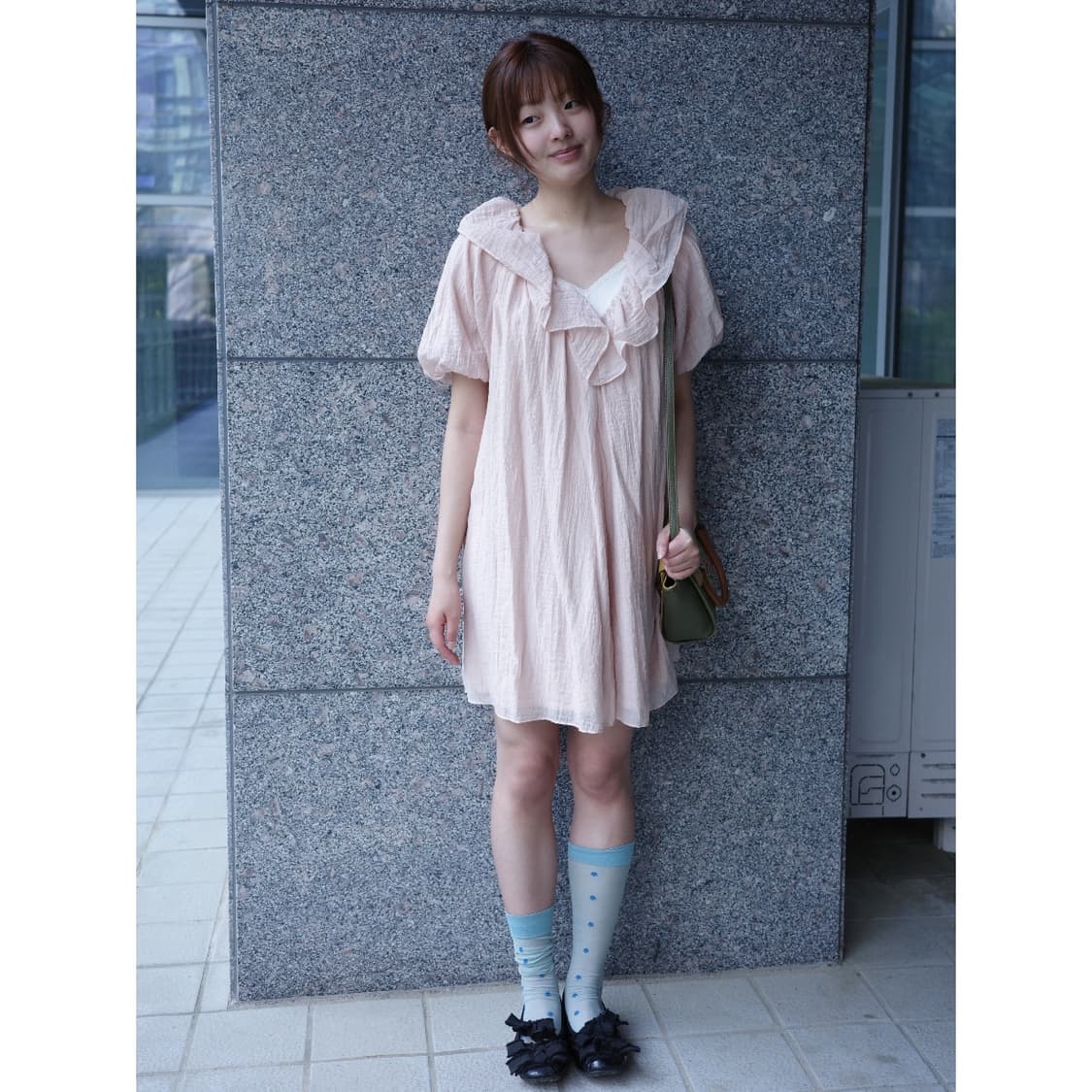 빈티지 아이보리 새틴 슬리브리스 상품이미지9
