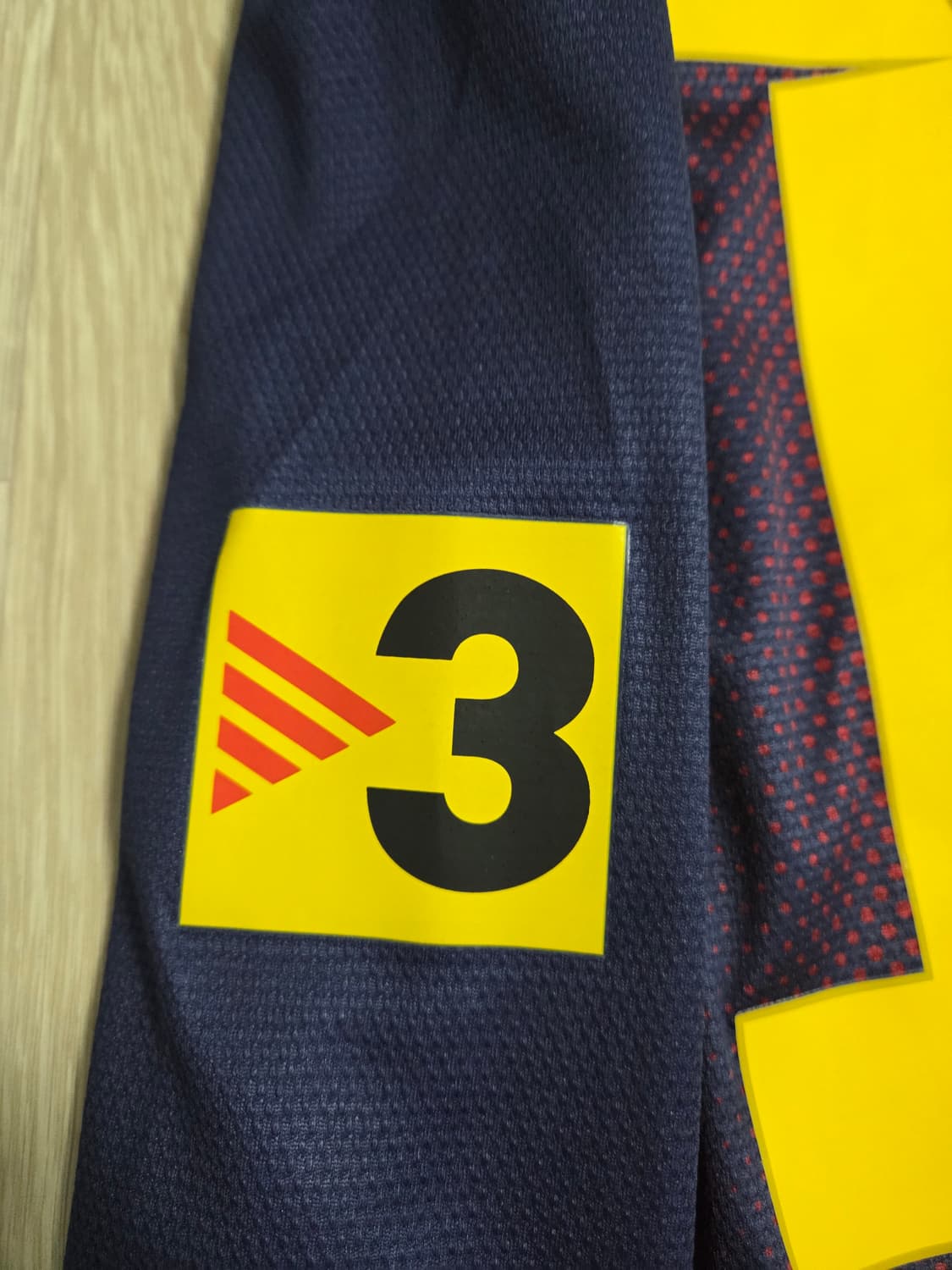 바르셀로나 12 13 메시 유니폼 긴팔 해외S 올오피셜 마킹 상품이미지4