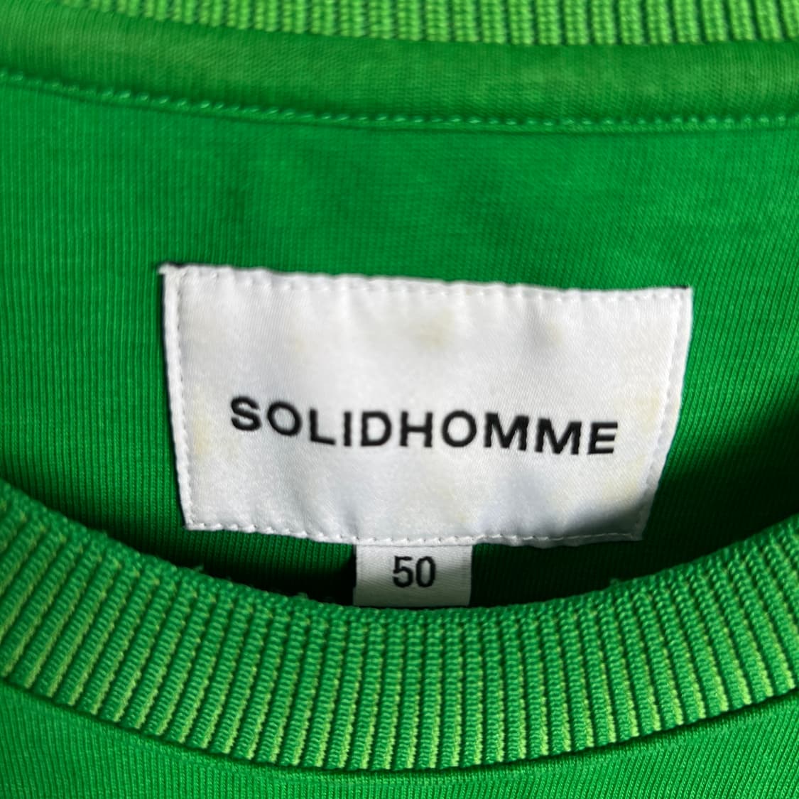 솔리드옴므 그린 포켓 반팔 티셔츠 50 상품이미지3